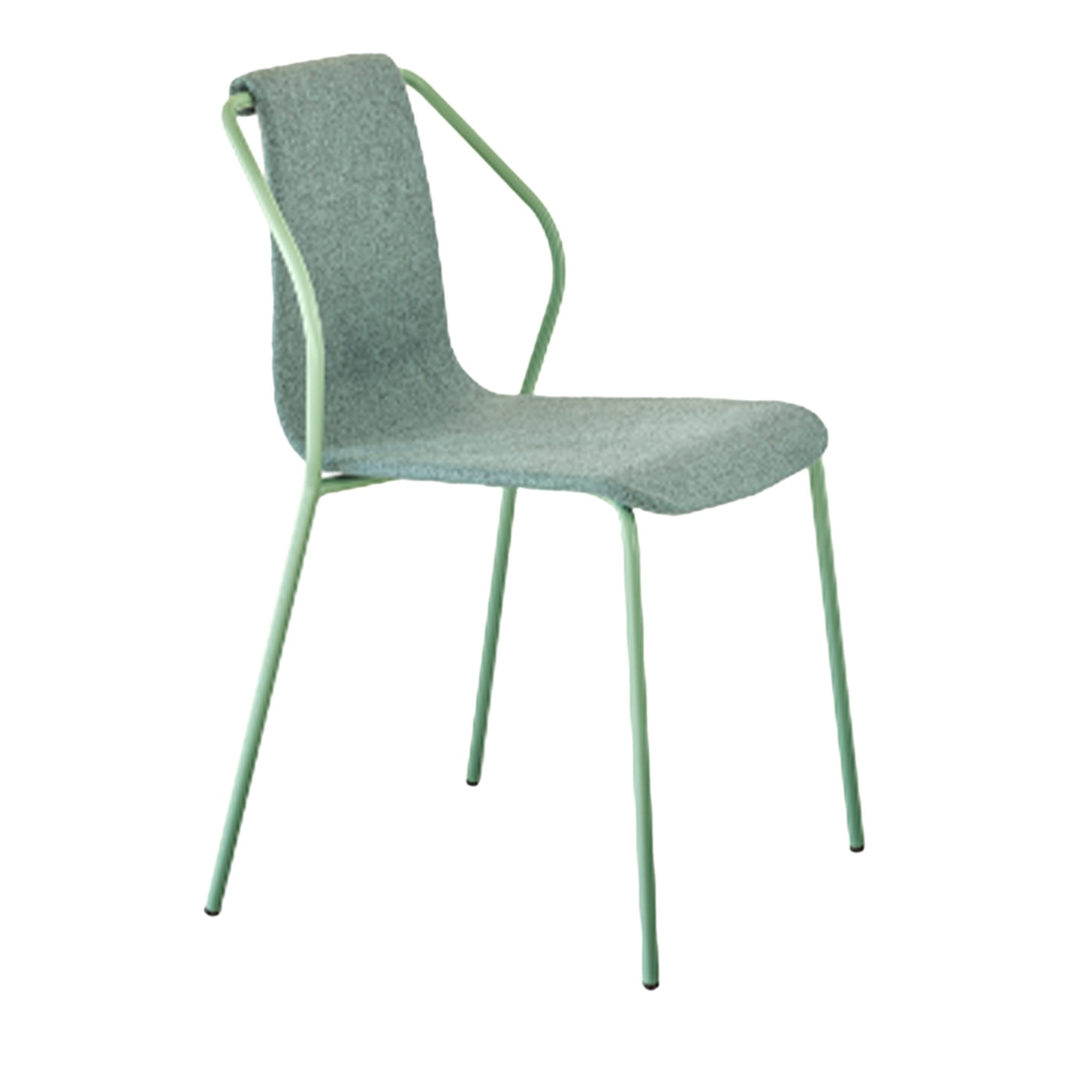 Donna Sage Green Upholstered Chair by Studio Irvine - Main view