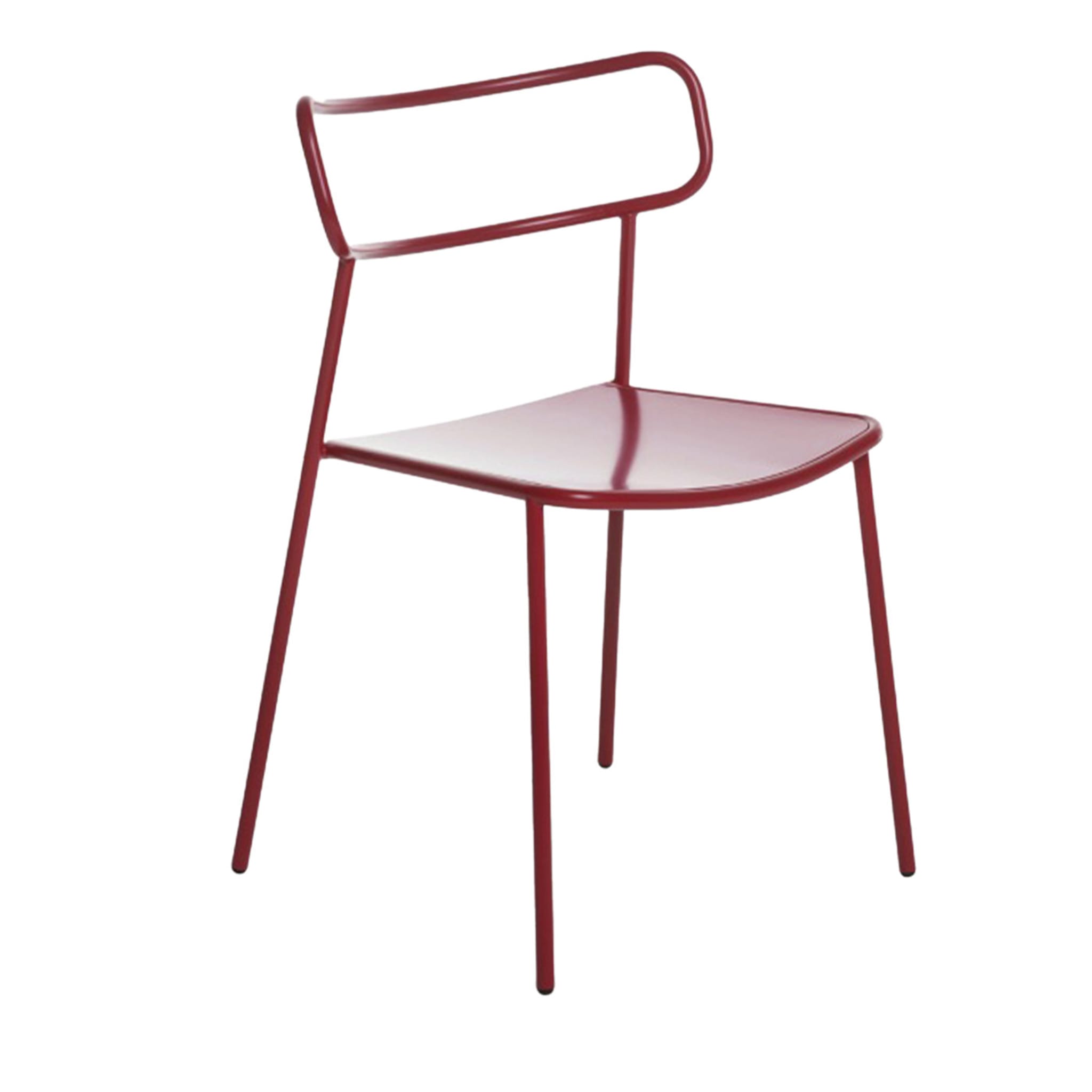 Paloma Red Outdoor Chair by Radice Orlandini designstudio  - Main view