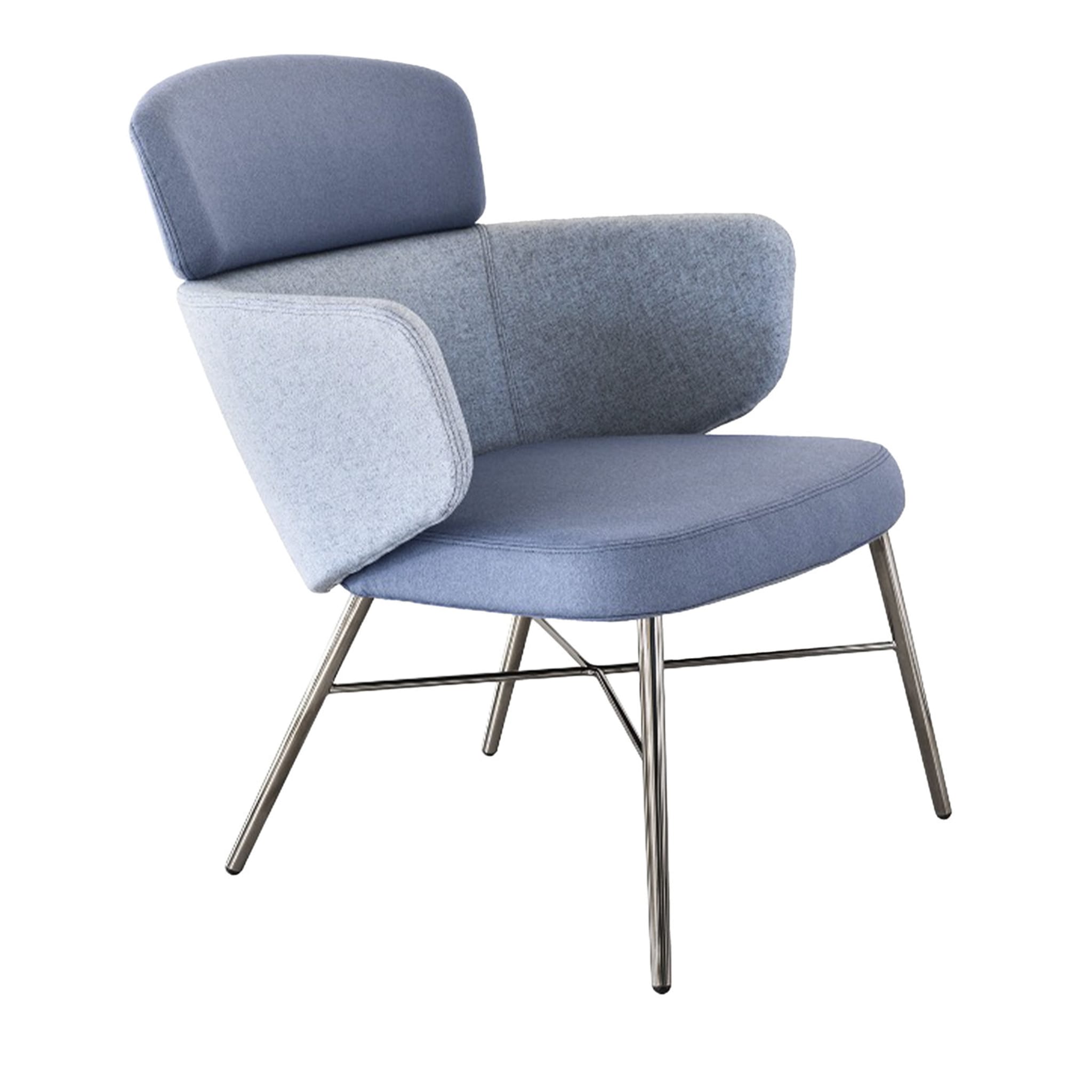 Kin Azure Lounge Chair di Radice Orlandini designstudio - Vista principale