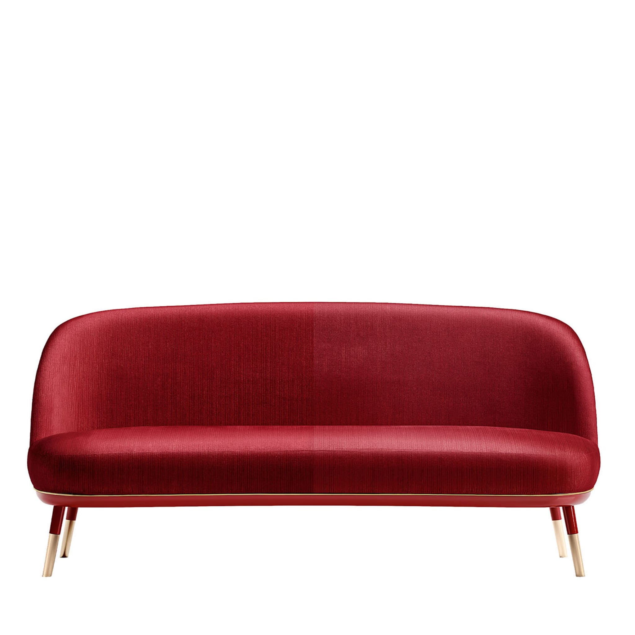 Canapé rouge Sabrina - Vue principale
