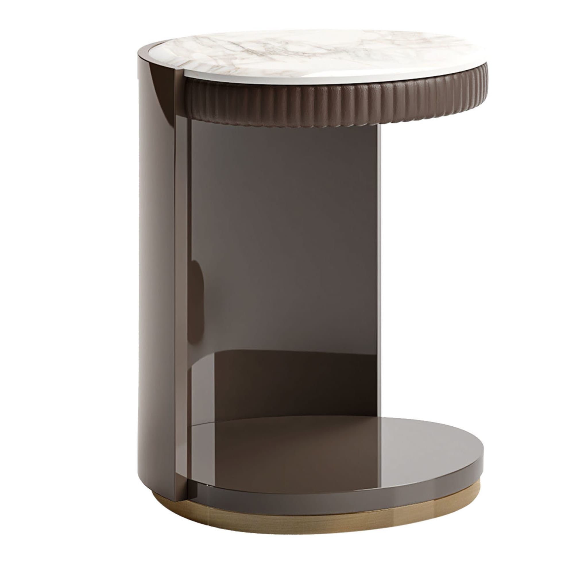 Dagmar Side Table with Marble Top - Main view
