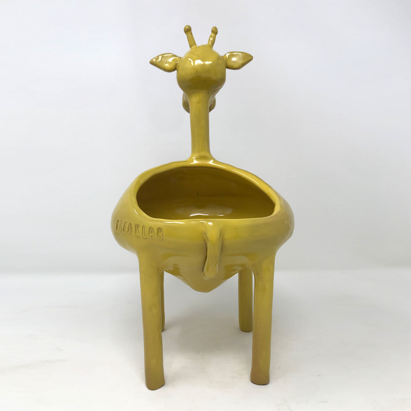 Large Yellow Giraffe Bowl - Freaklab