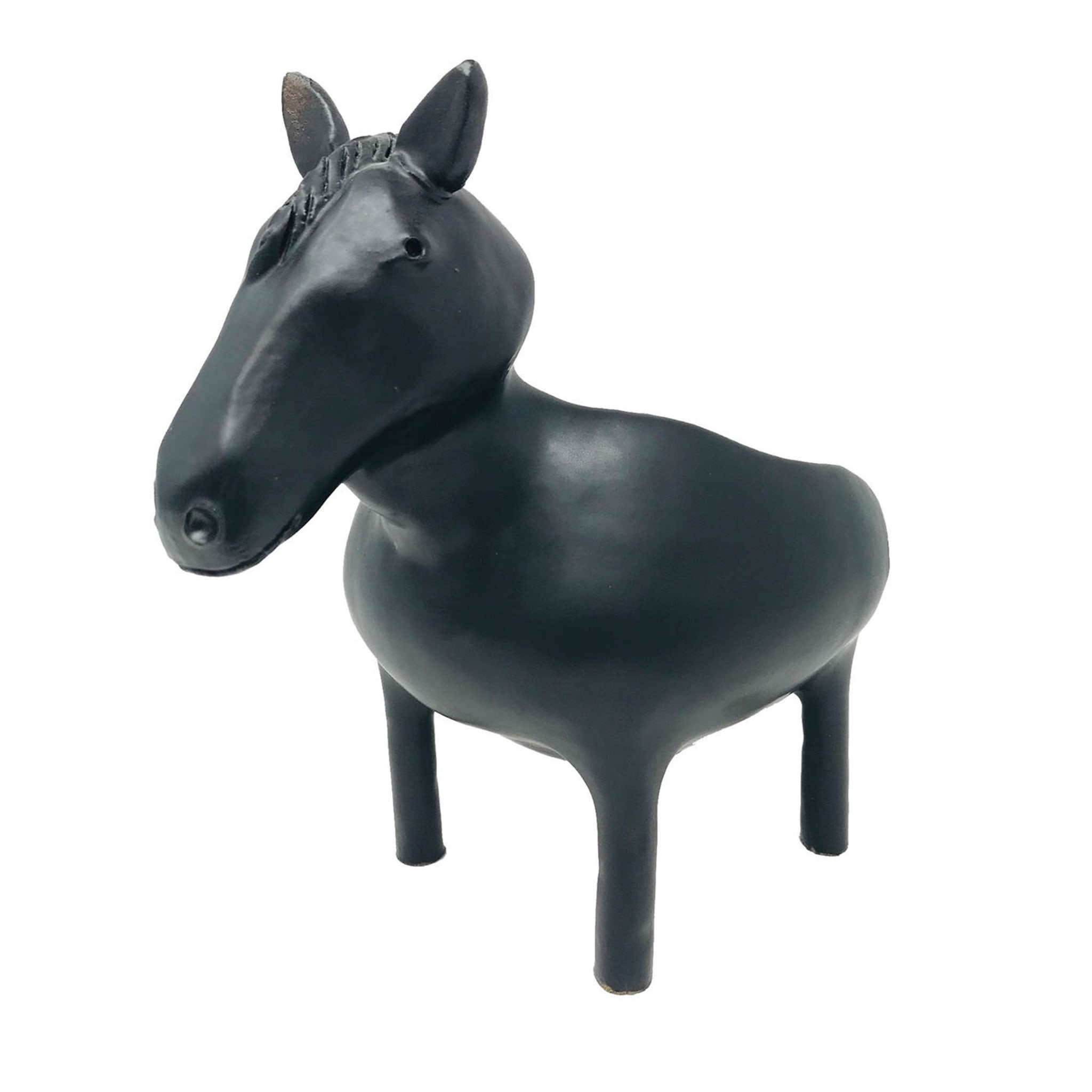 Bol moyen pour chevaux noirs - Vue principale