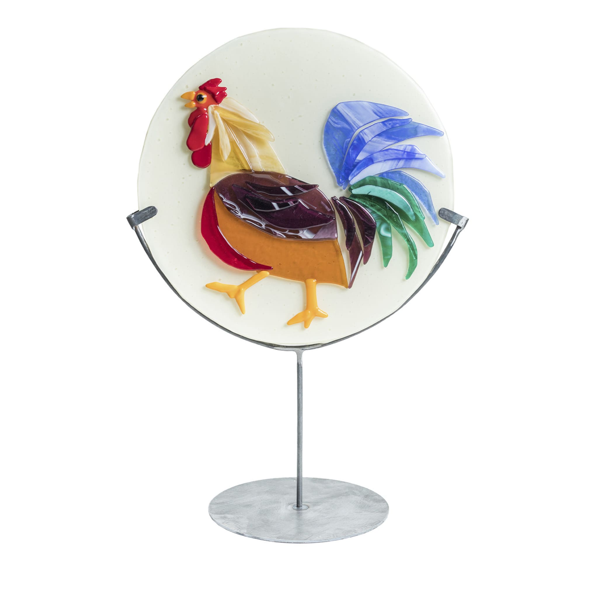 Rooster ⌀33cm Decorative Plate - Main view
