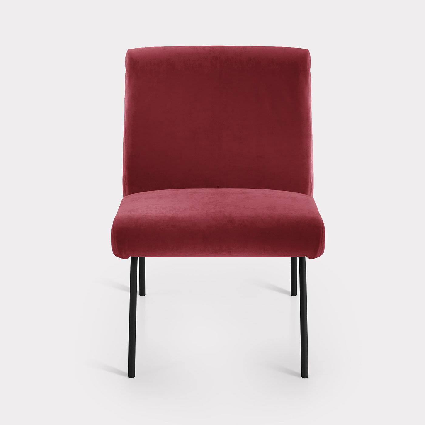 Burgundy Lounge Chair - Loopo
