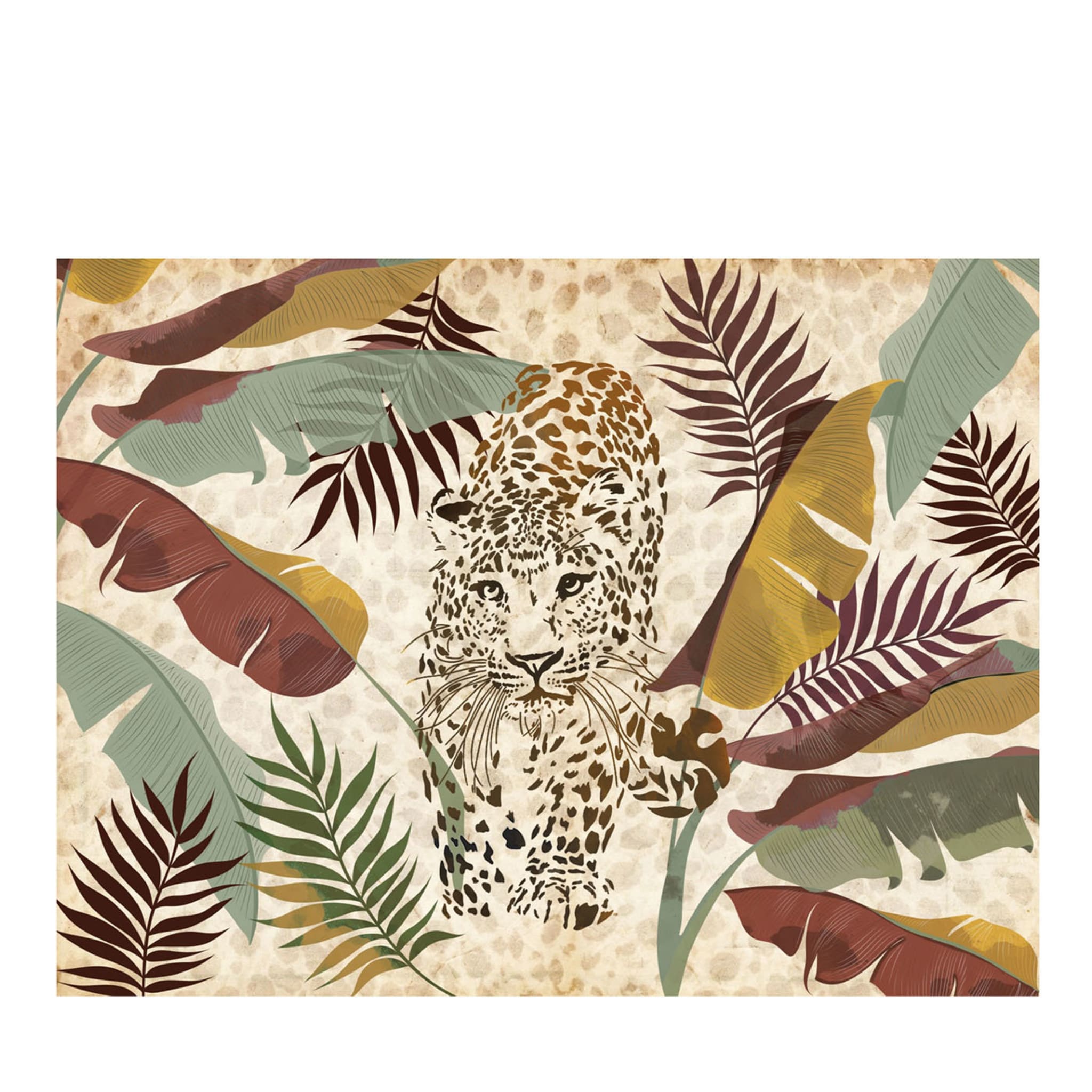 Nature Leopard Brown Wallpaper - Main view