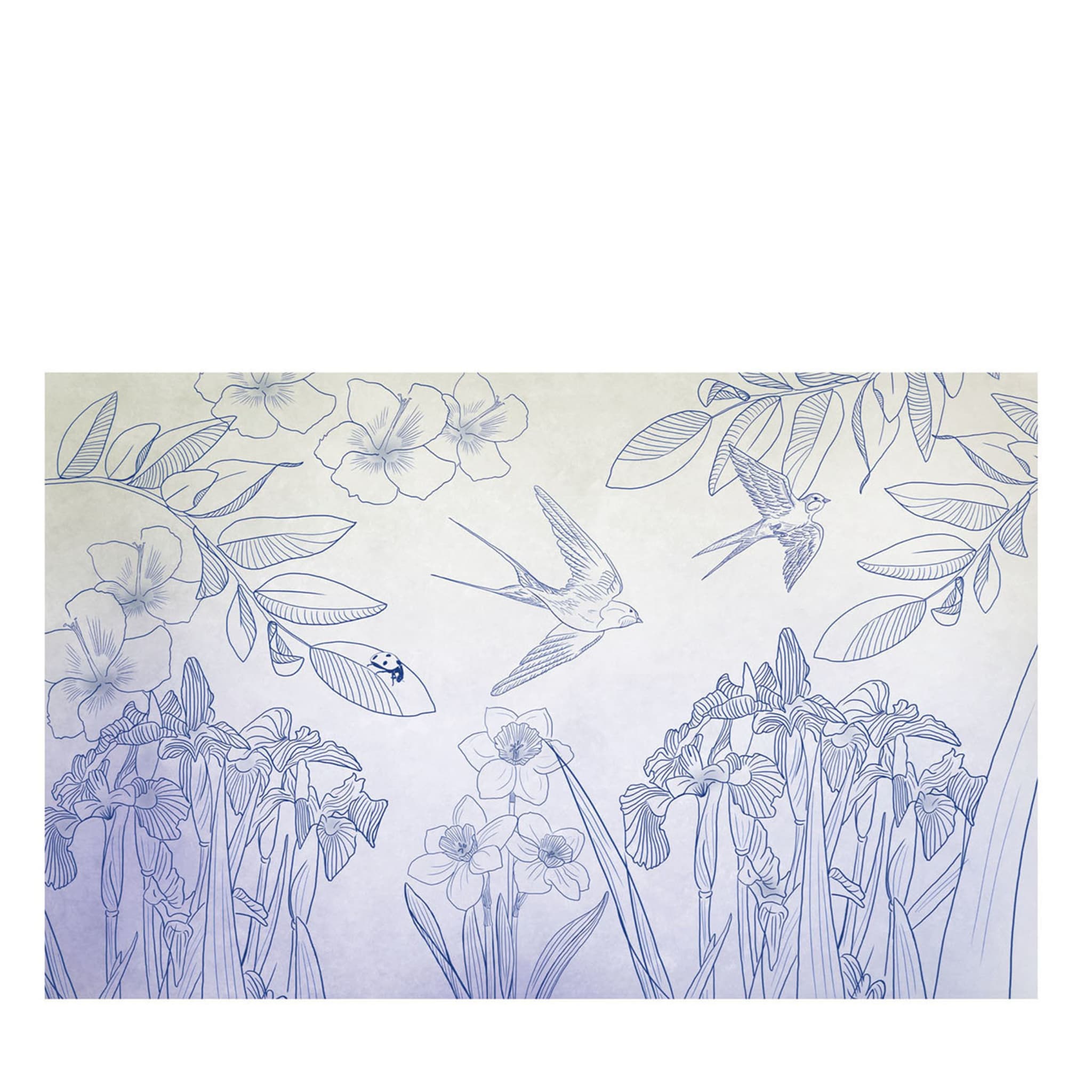 Botanika Iris Wallpaper - Main view