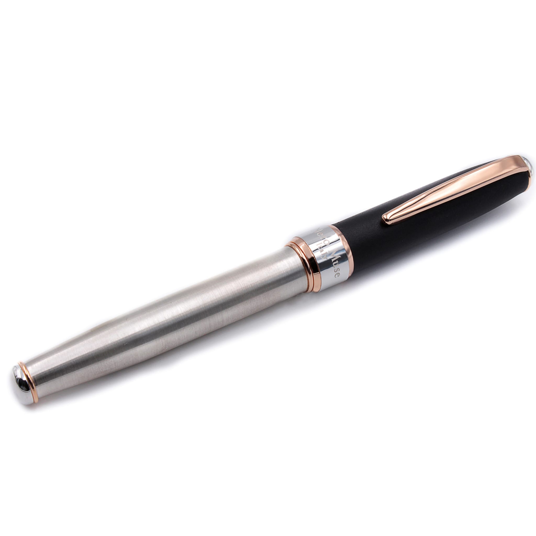 Stylo Plume Silver Soft Touch - Vue alternative 5