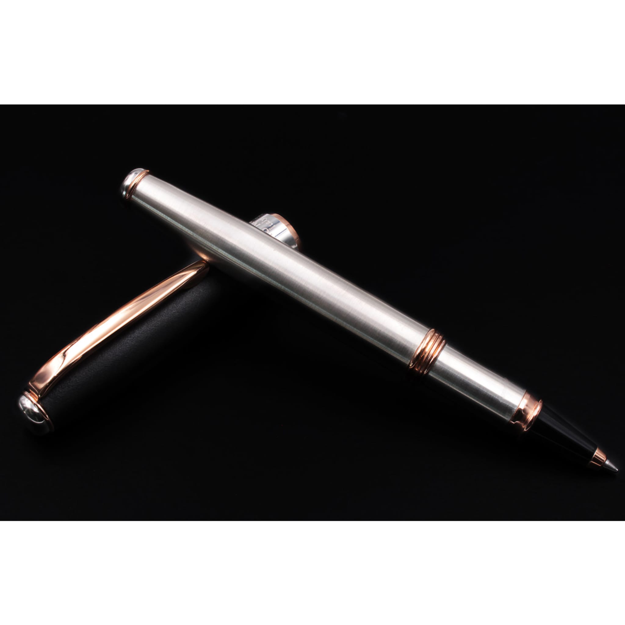 Silver Soft Touch Rollerball Pen - Alternative view 4