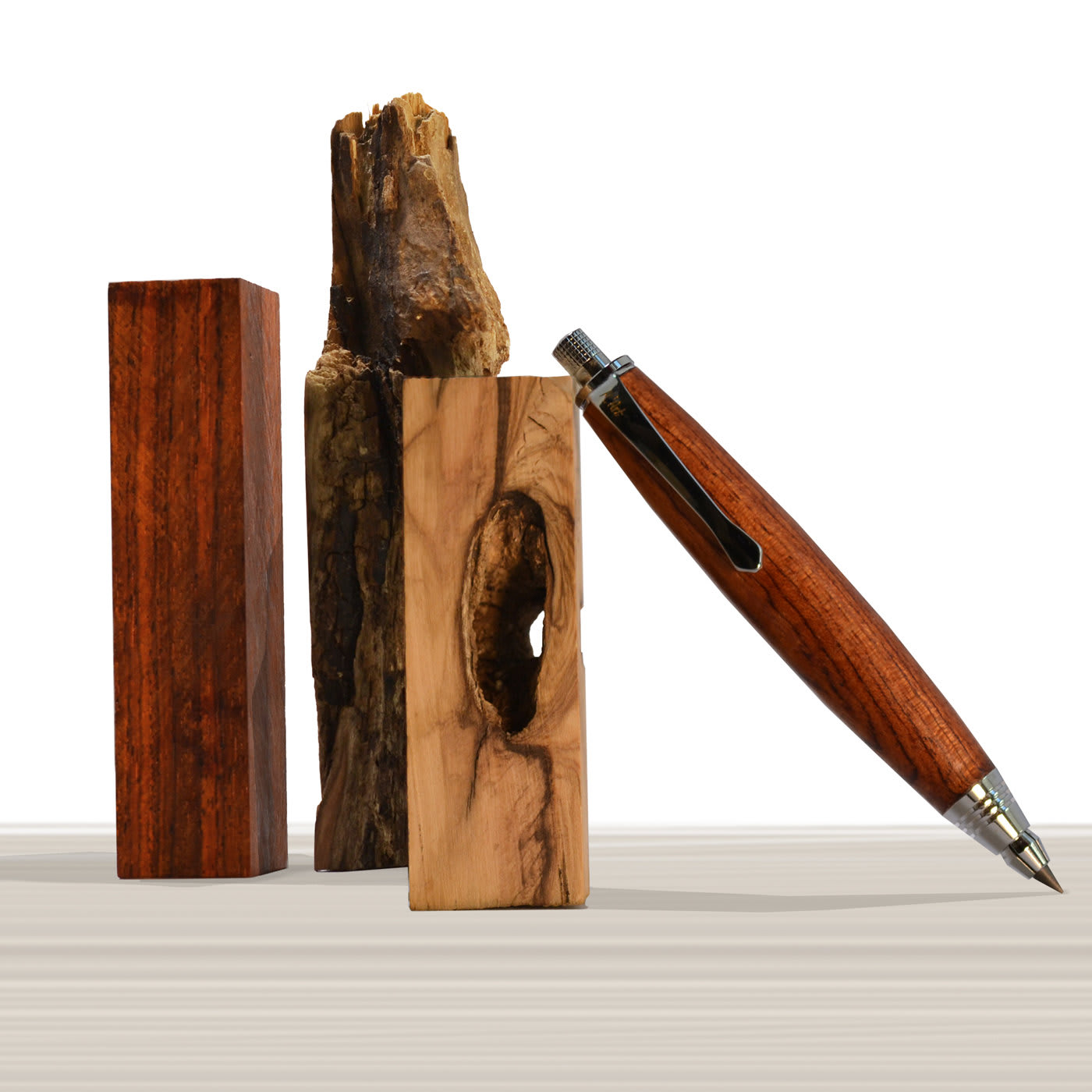 Ligabue Pencil in Bubinga Wood - M'Art