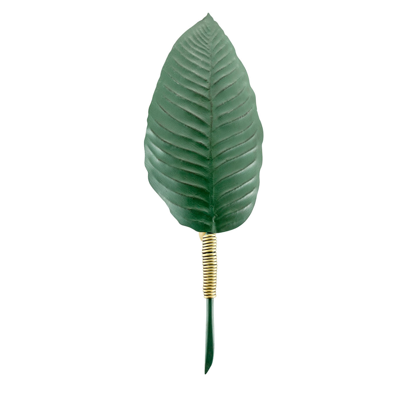 Hortus Heliconia Leaf Sconce - Bronzetto