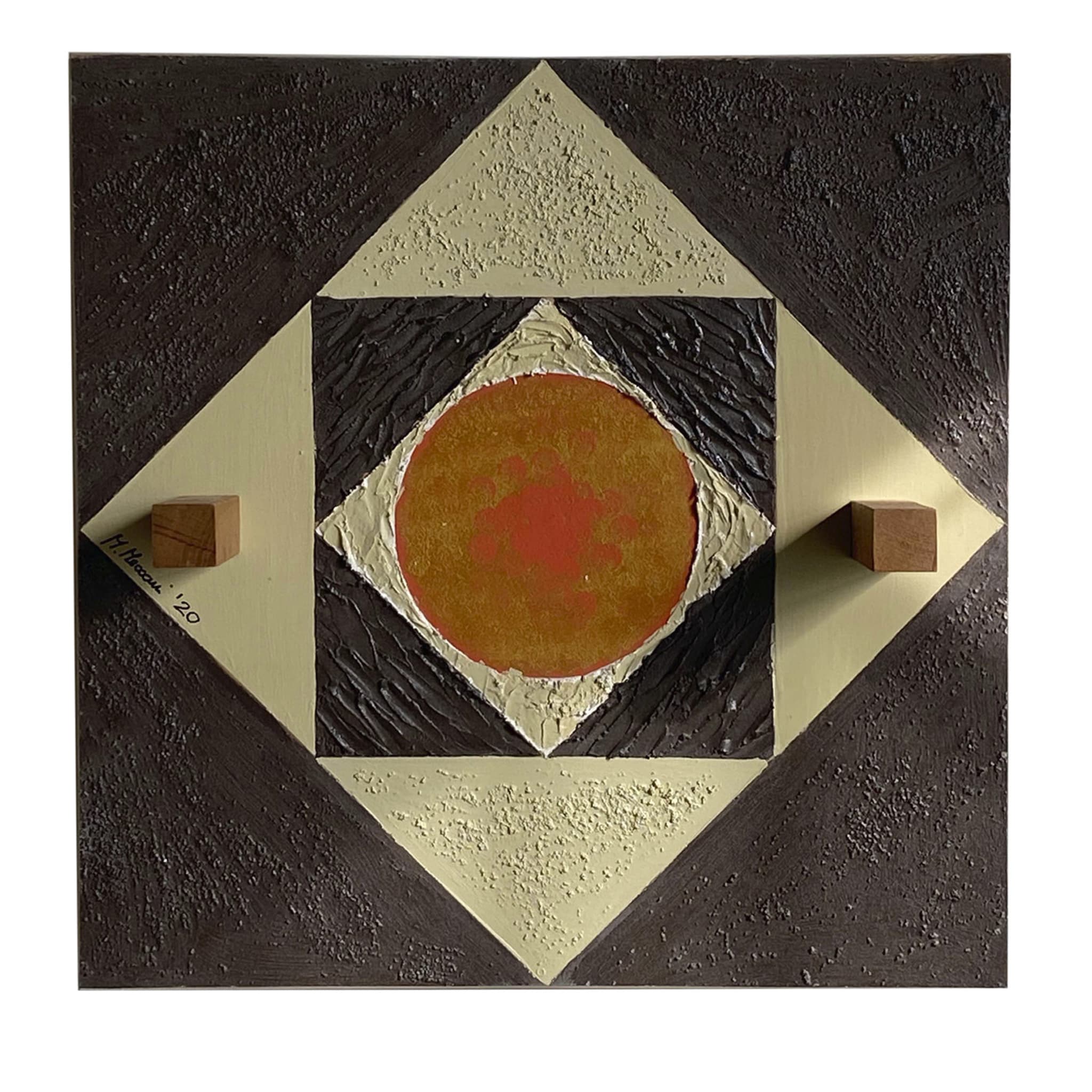Concentrico Decorative Panel and Wall Hanger by Mascia Meccani - Main view