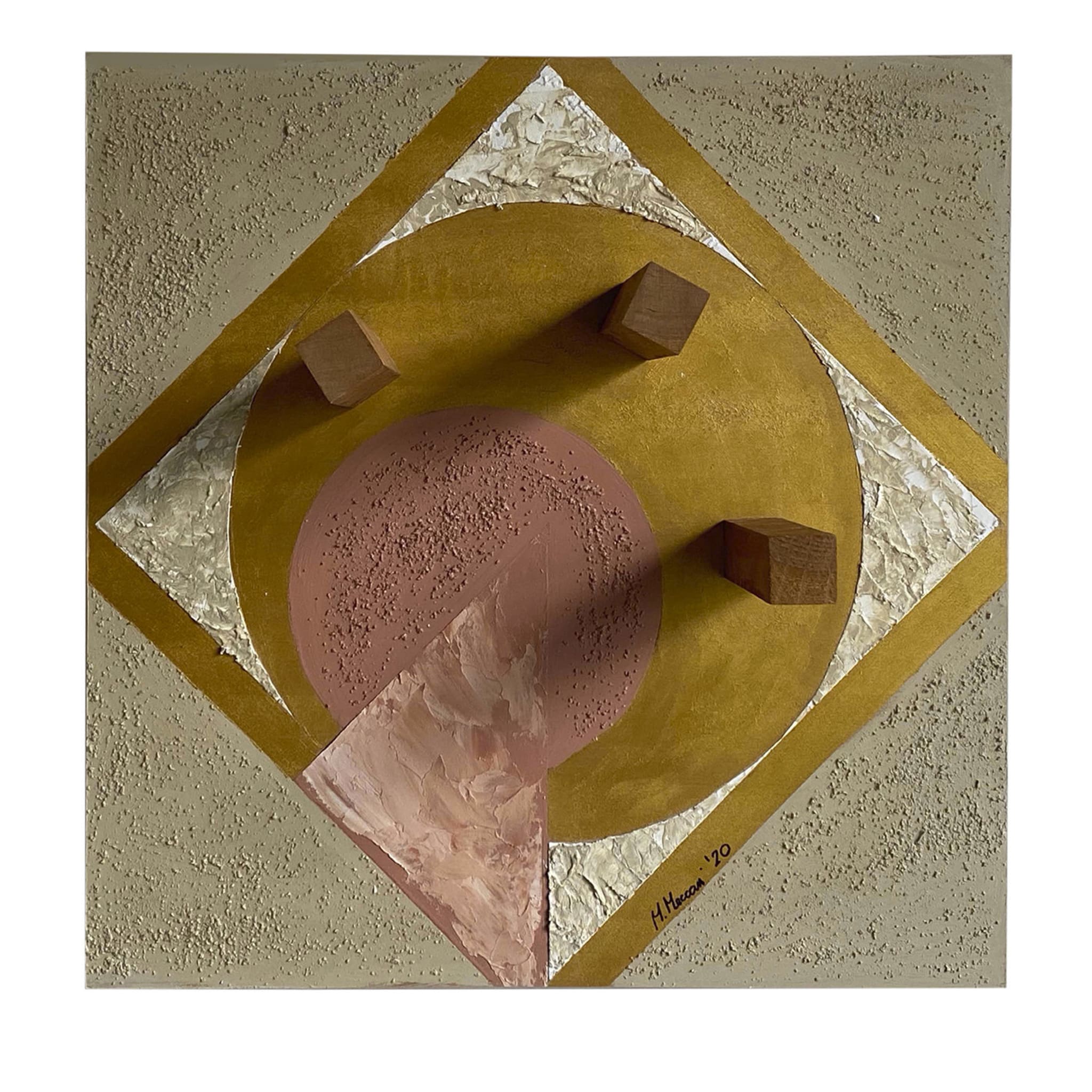 Eclissi Decorative Panel and Wall Hanger by Mascia Meccani - Main view