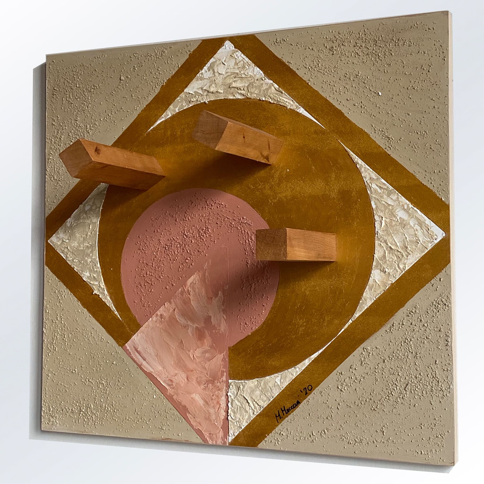 Eclissi Decorative Panel and Wall Hanger by Mascia Meccani - Alternative view 1