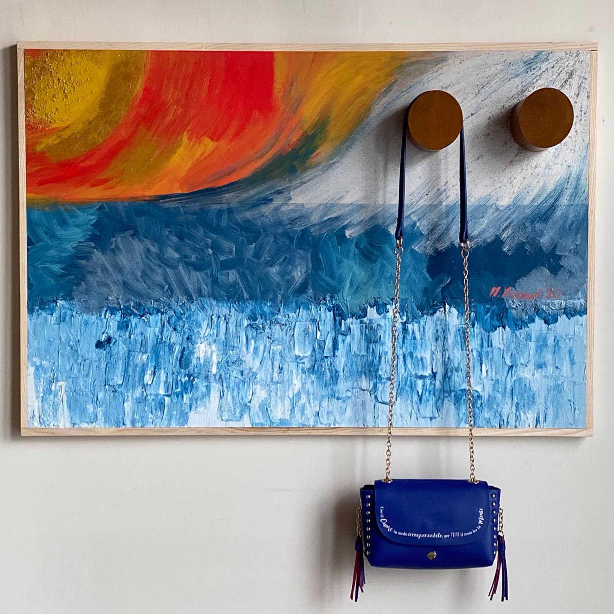 Orizzonti Decorative Panel and Wall Hanger by Mascia Meccani - Alternative view 1