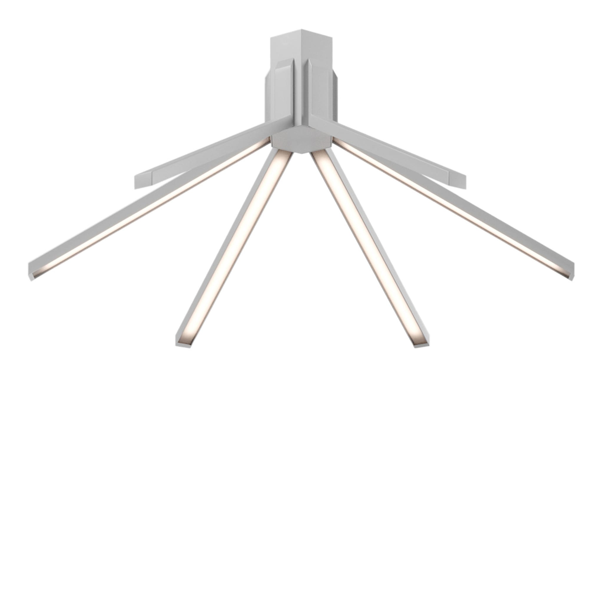 Aster Extralarge White Ceiling Lamp by Roberto Favaretto - Main view