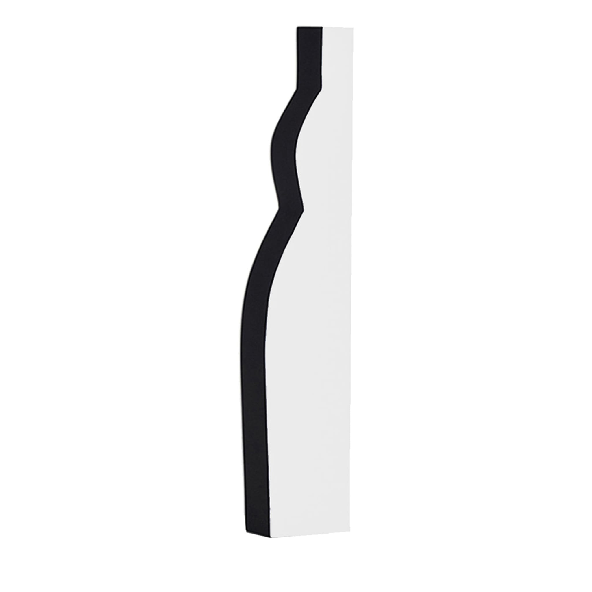 Tall Pacay Black and White Vase - Main view