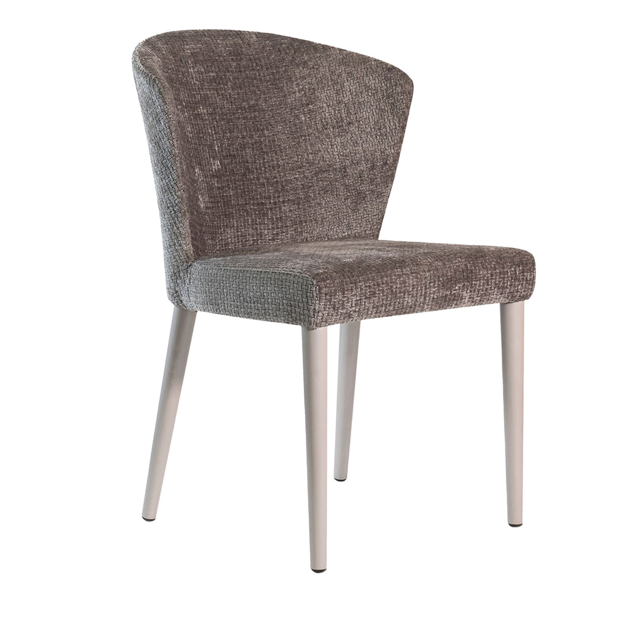 Tweet Taupe Chenille Chair - Main view