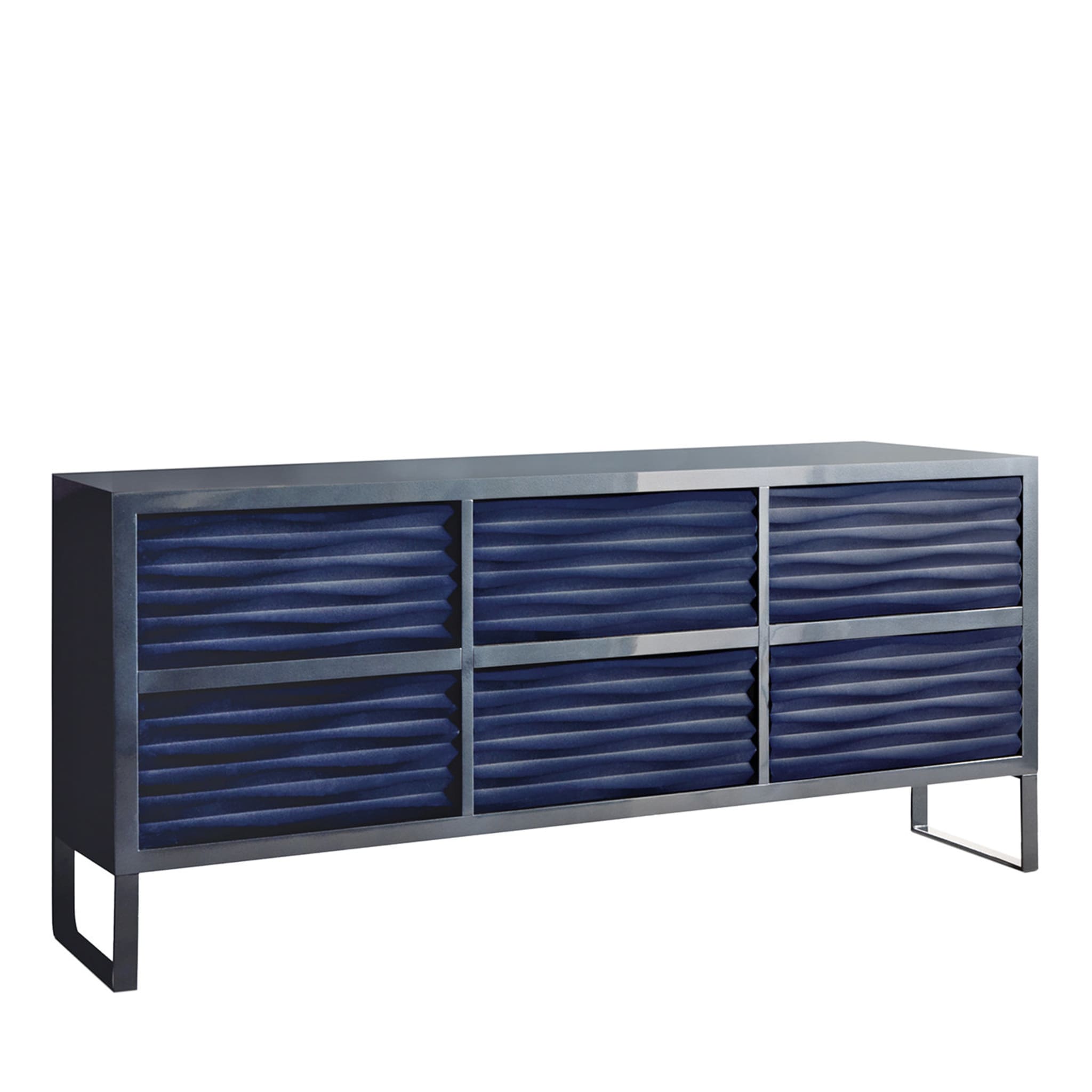 Ebon II Blue Chest Of Drawers - Main view