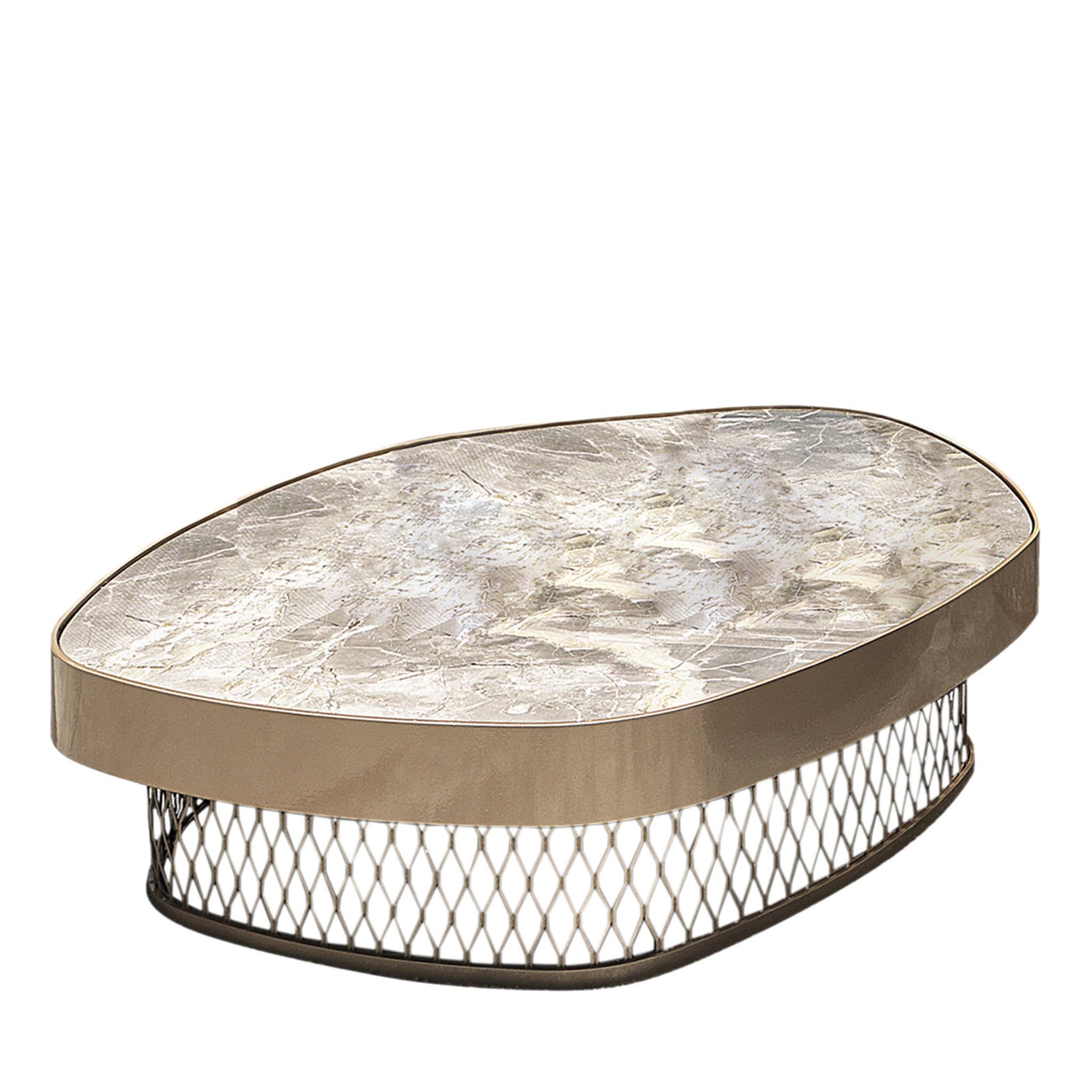 Asparagus Marble Coffee Table by Archirivolto - Main view