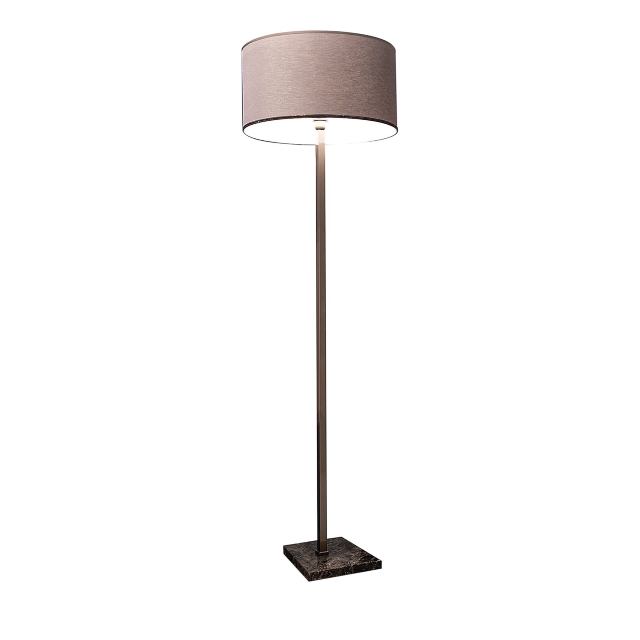Keope Drum Floor Lamp with Marble Base - Main view