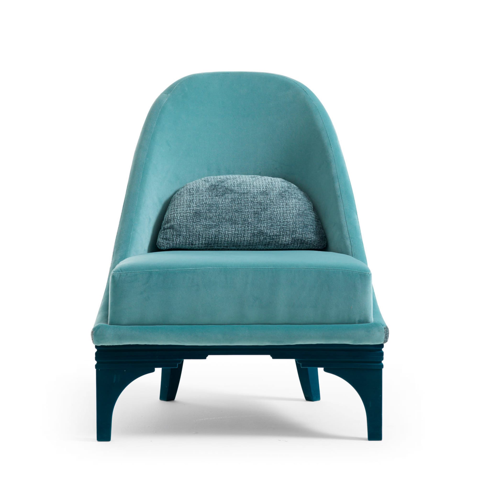 Duke Blue Lounge Chair by Alessio Mazza - Alternative view 3