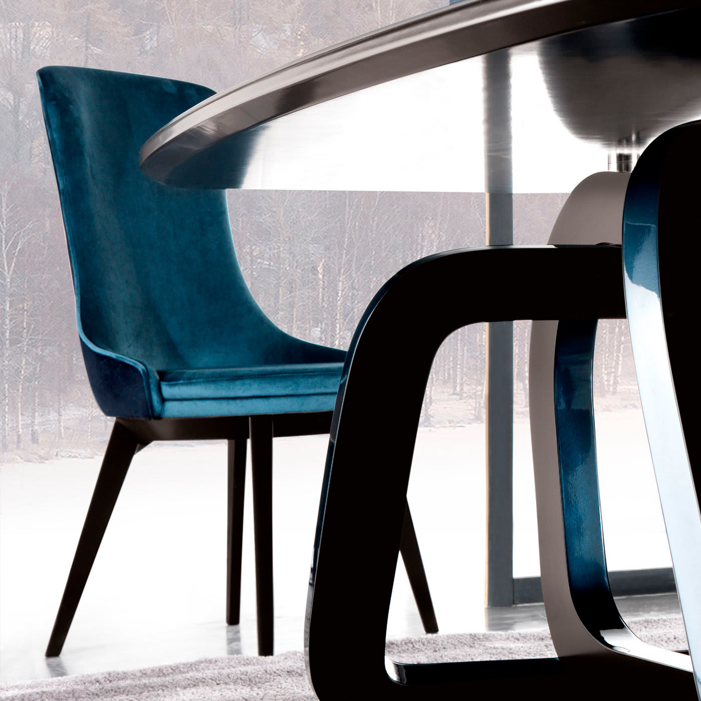 Robin Blue Chair by Archirivolto - Corte Zari