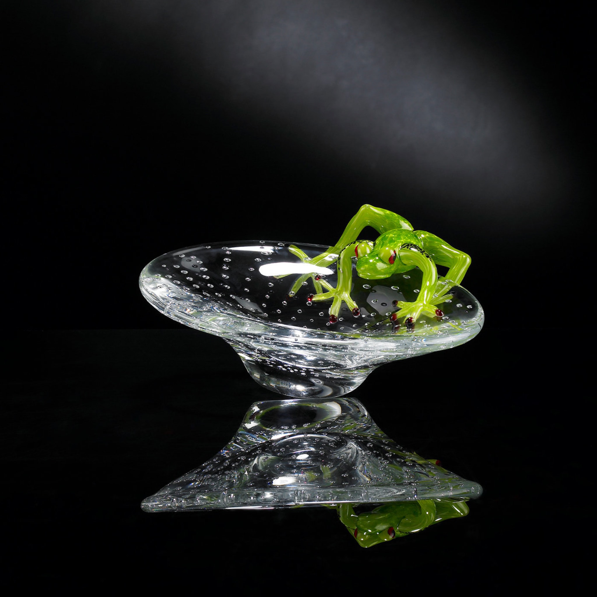 Round Bowl with Green Frog - Alternative view 5