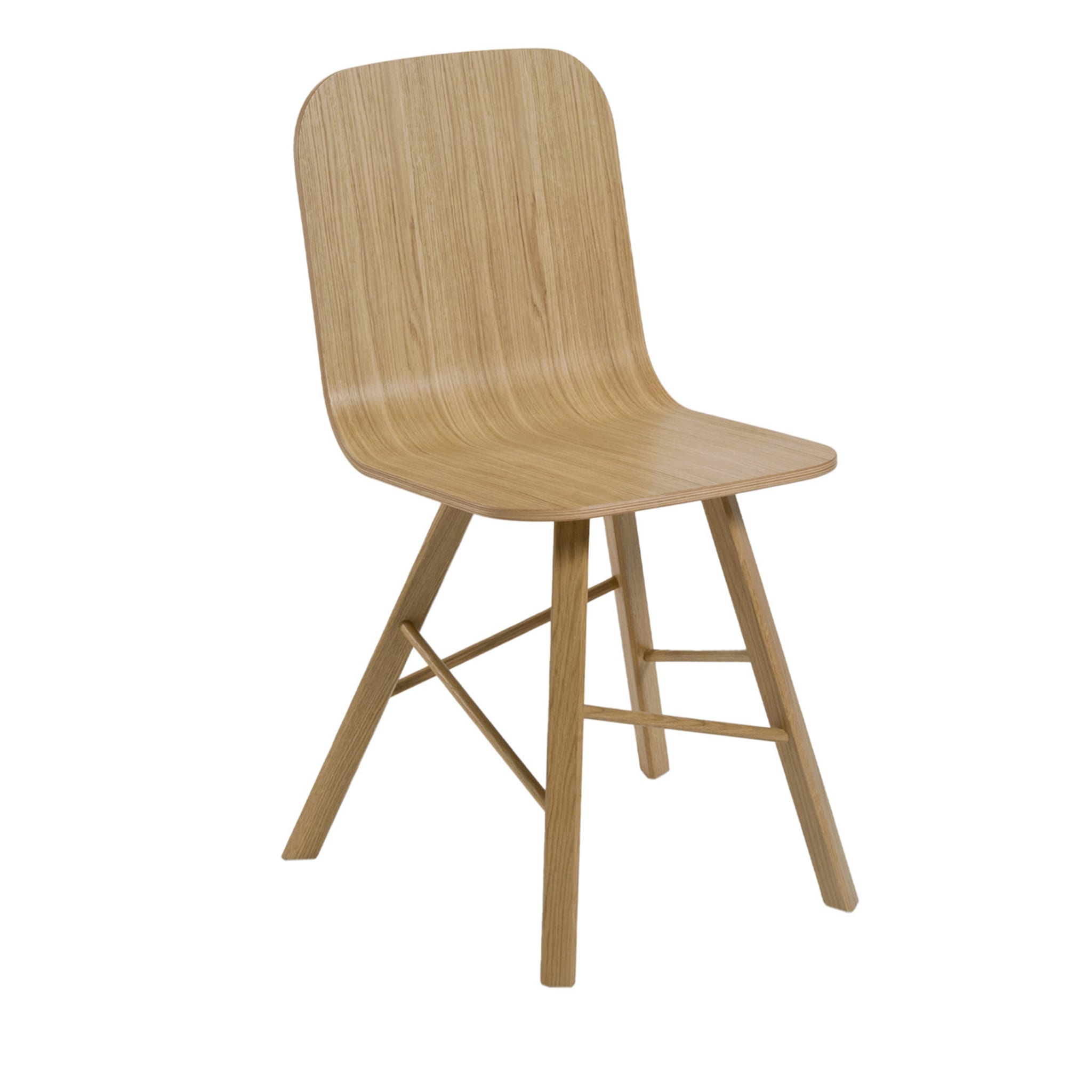 Chaise simple en bois de chêne Tria - Vue principale