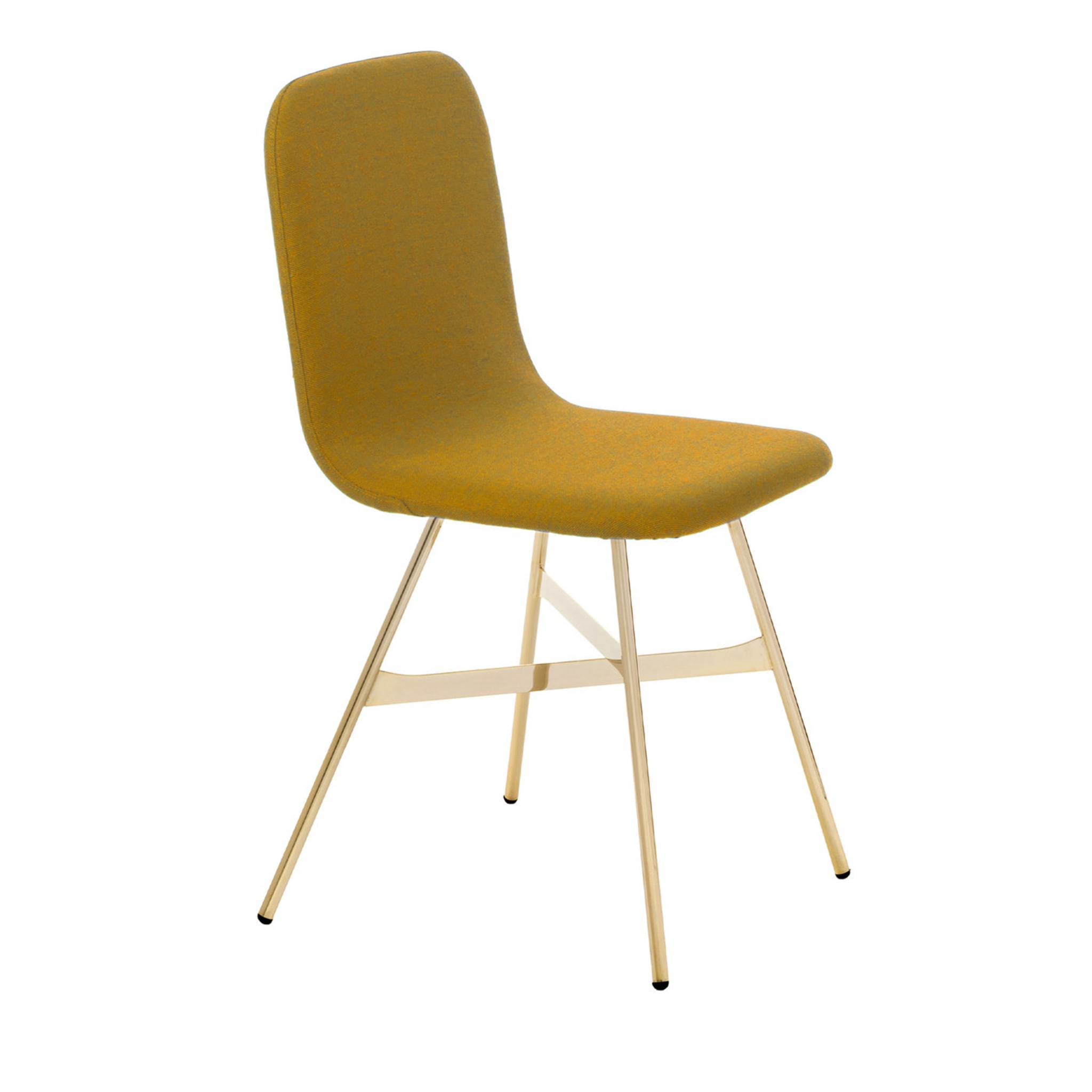 Tria Simple Gold India Yellow Chair - Main view