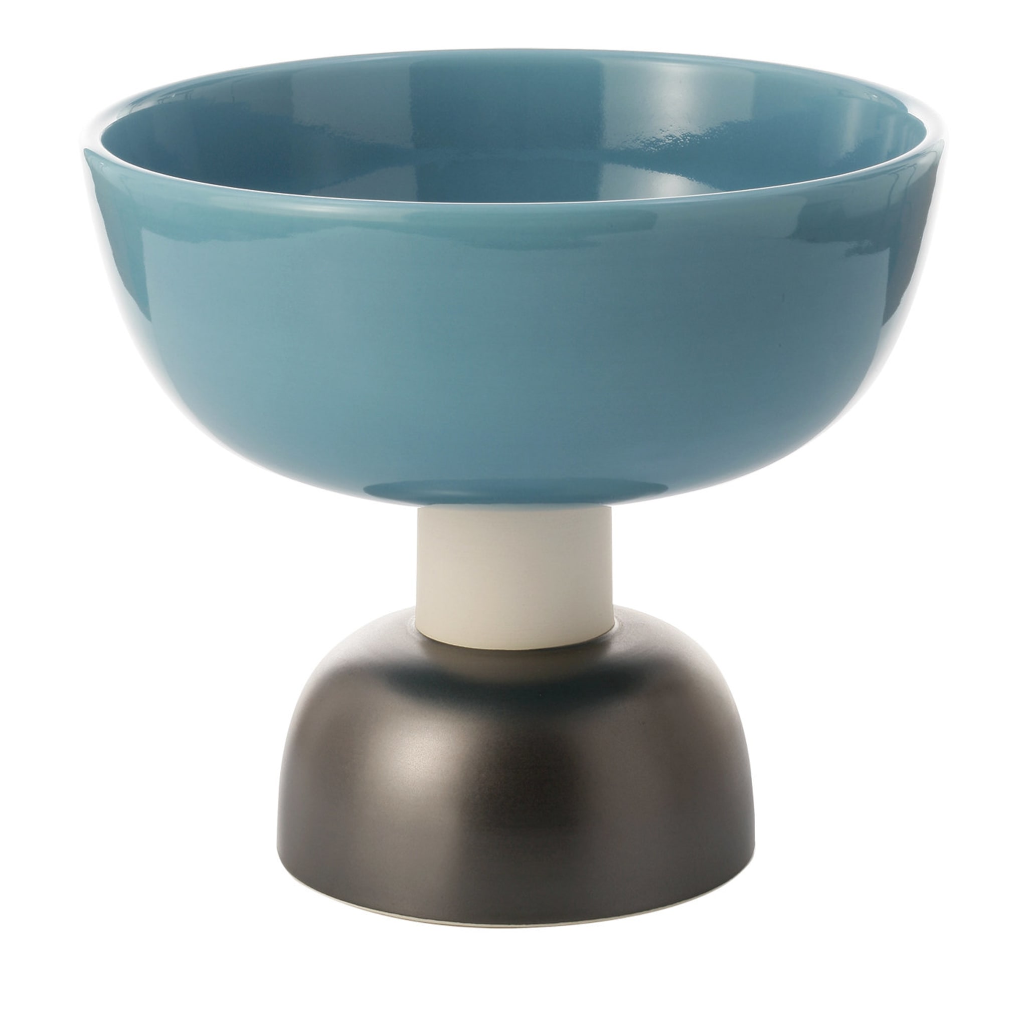 Large Blue Centerpiece by Ettore Sottsass - Main view