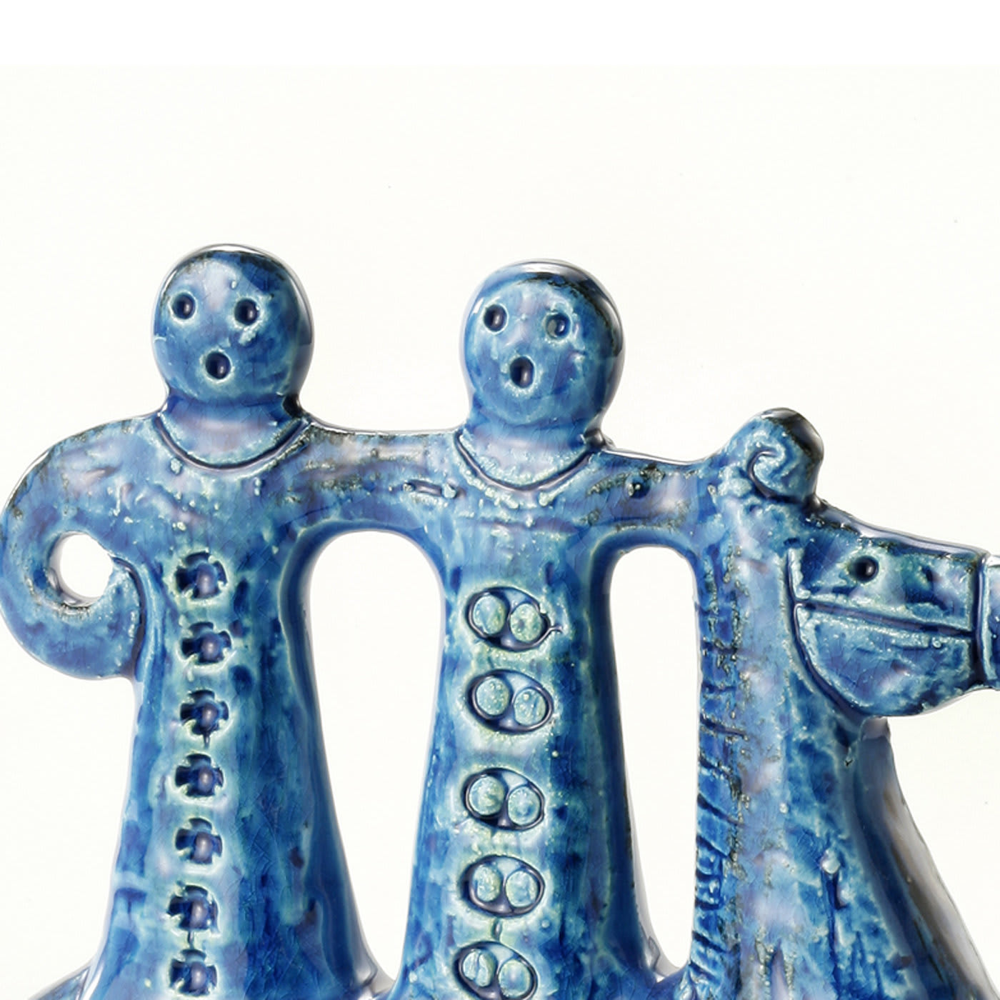 Knights Sculpture by Aldo Londi - Bitossi Ceramiche