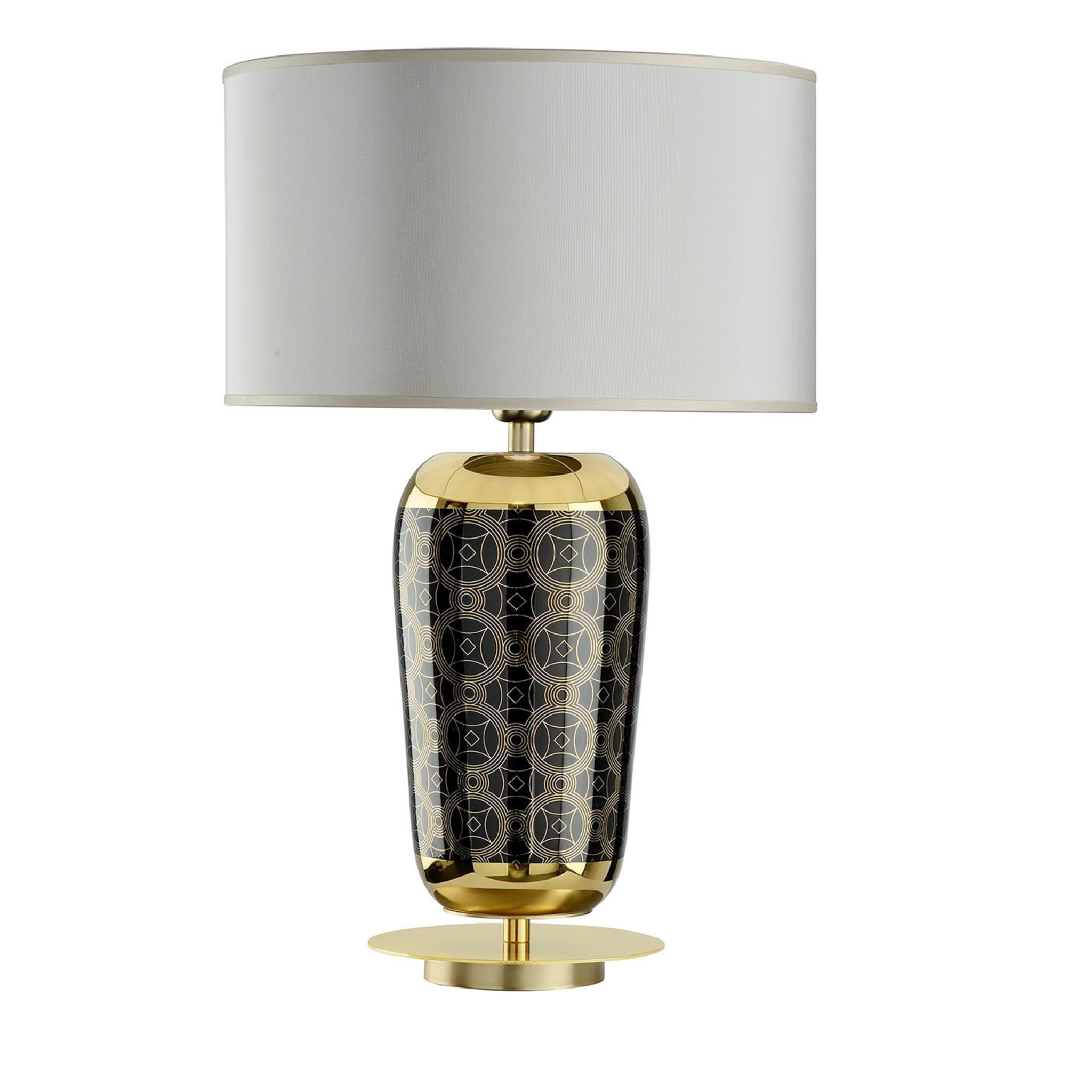 Decorum Brown Table Lamp with Lampshade - Main view