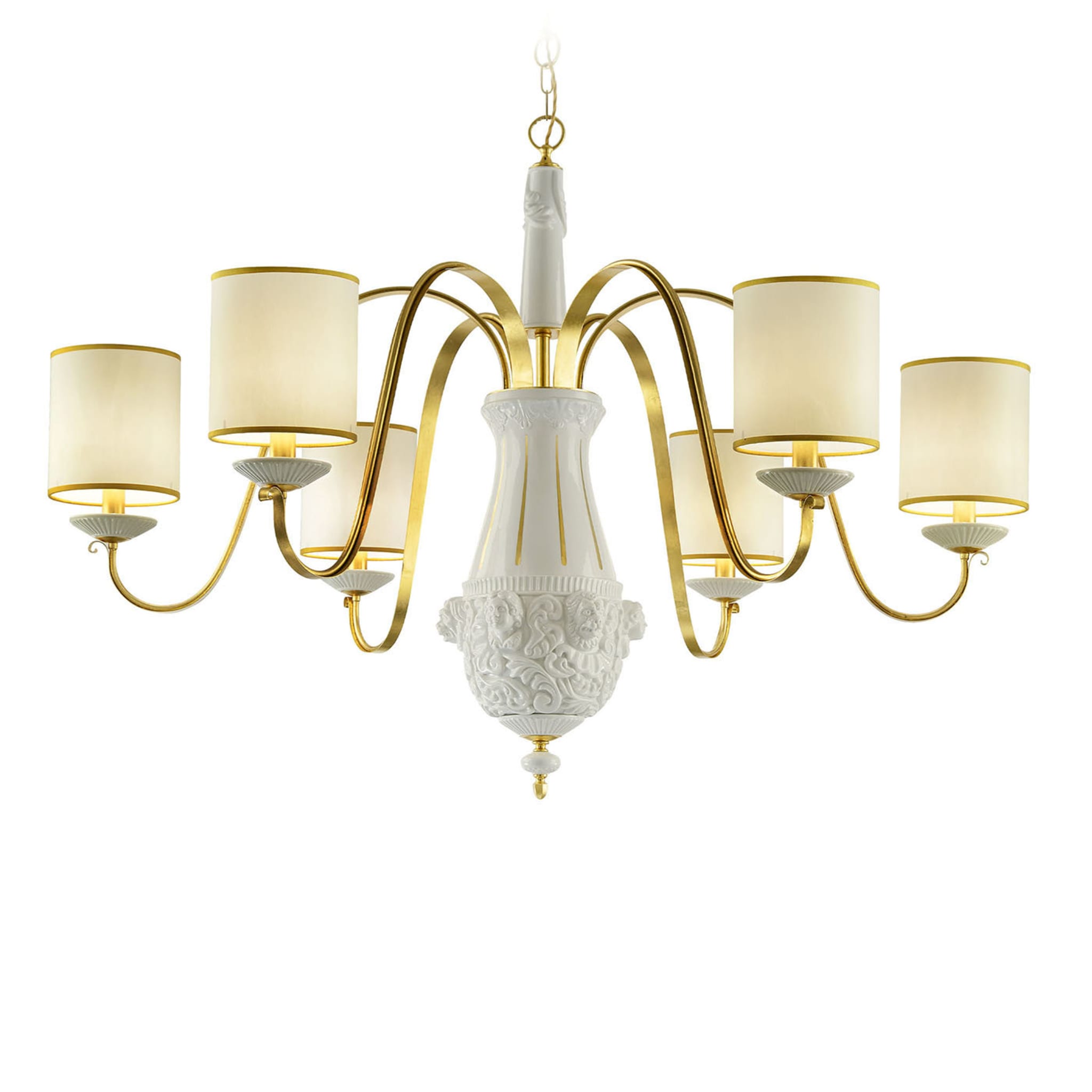 Principe 6-Light Chandelier by Salvatore Spataro and Paolo Barboni - Main view