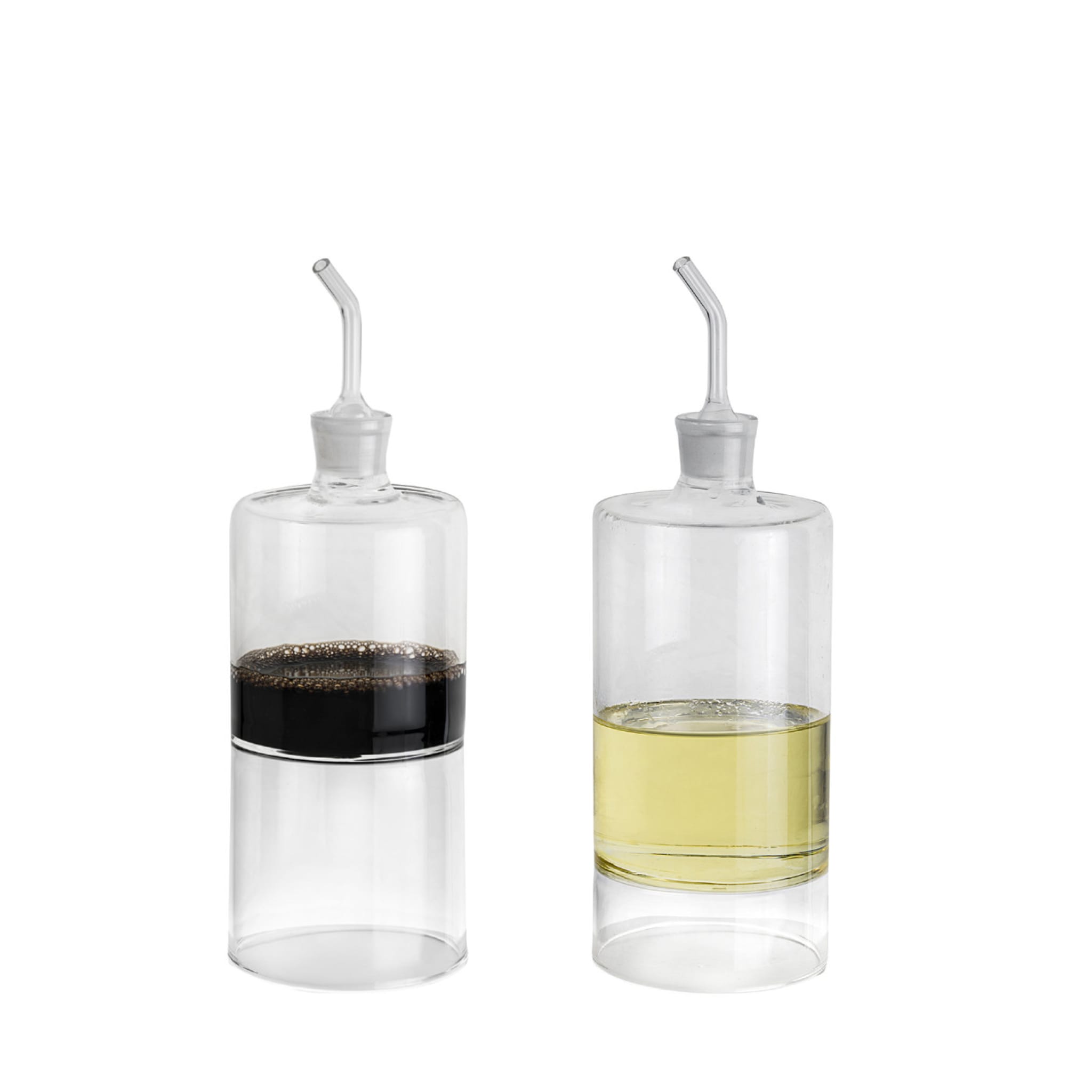 Stile Set of Oil and Vinegar Glass Bottles - Alternative view 1