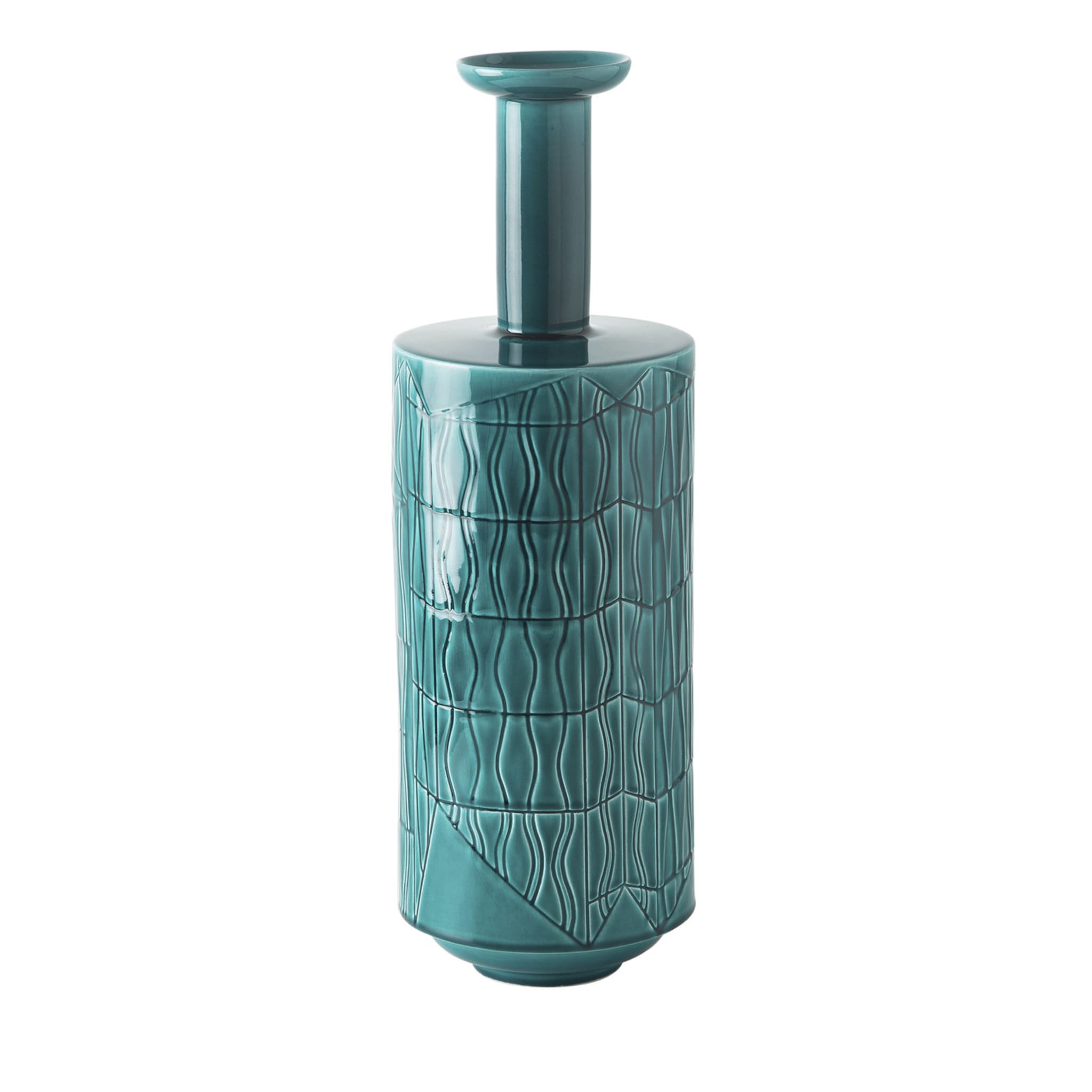 Tall Green Vase by Bethan Laura Wood - Main view