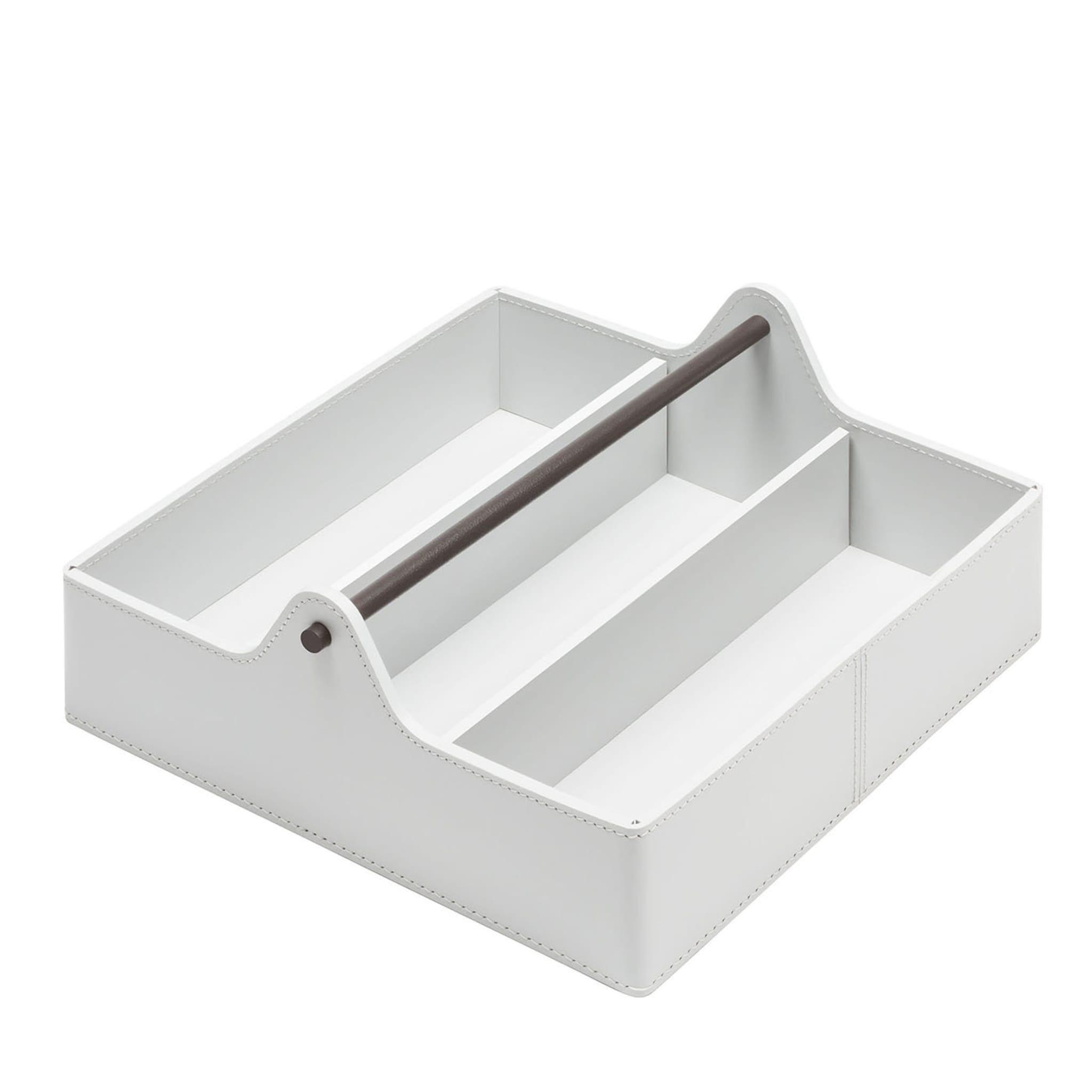 Circuit Low White Basket with 3 Dividers - Vue principale