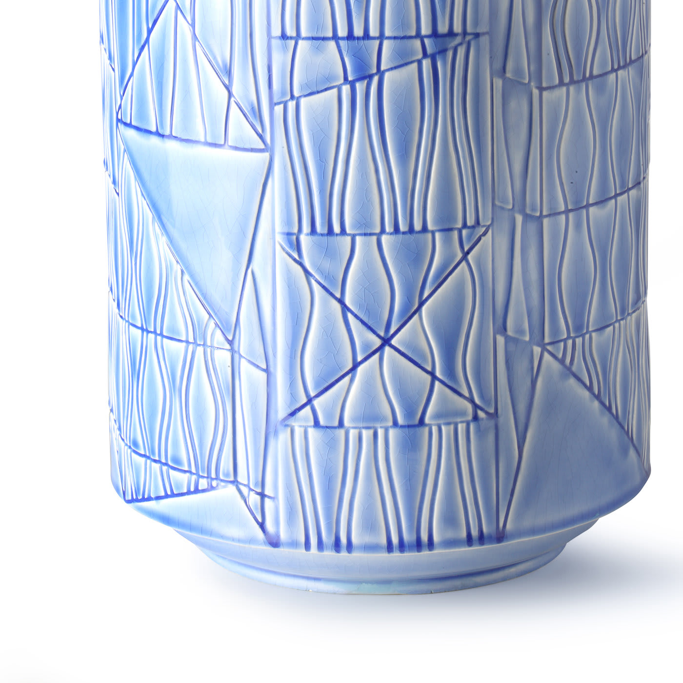 Pale Blue Vase by Bethan Laura Wood - Bitossi Ceramiche