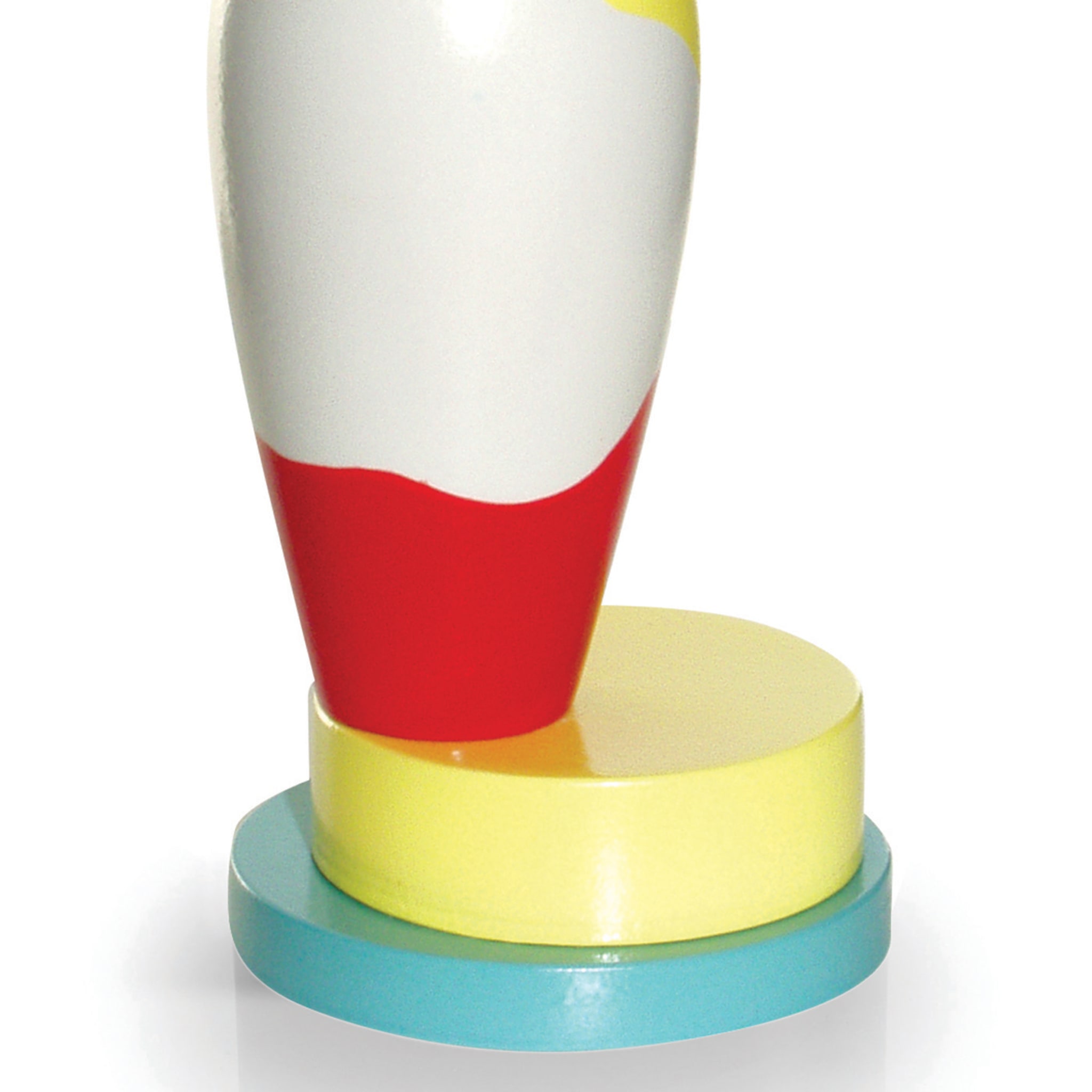 Red, Yellow and White Vase by George J. Sowden - Alternative view 2