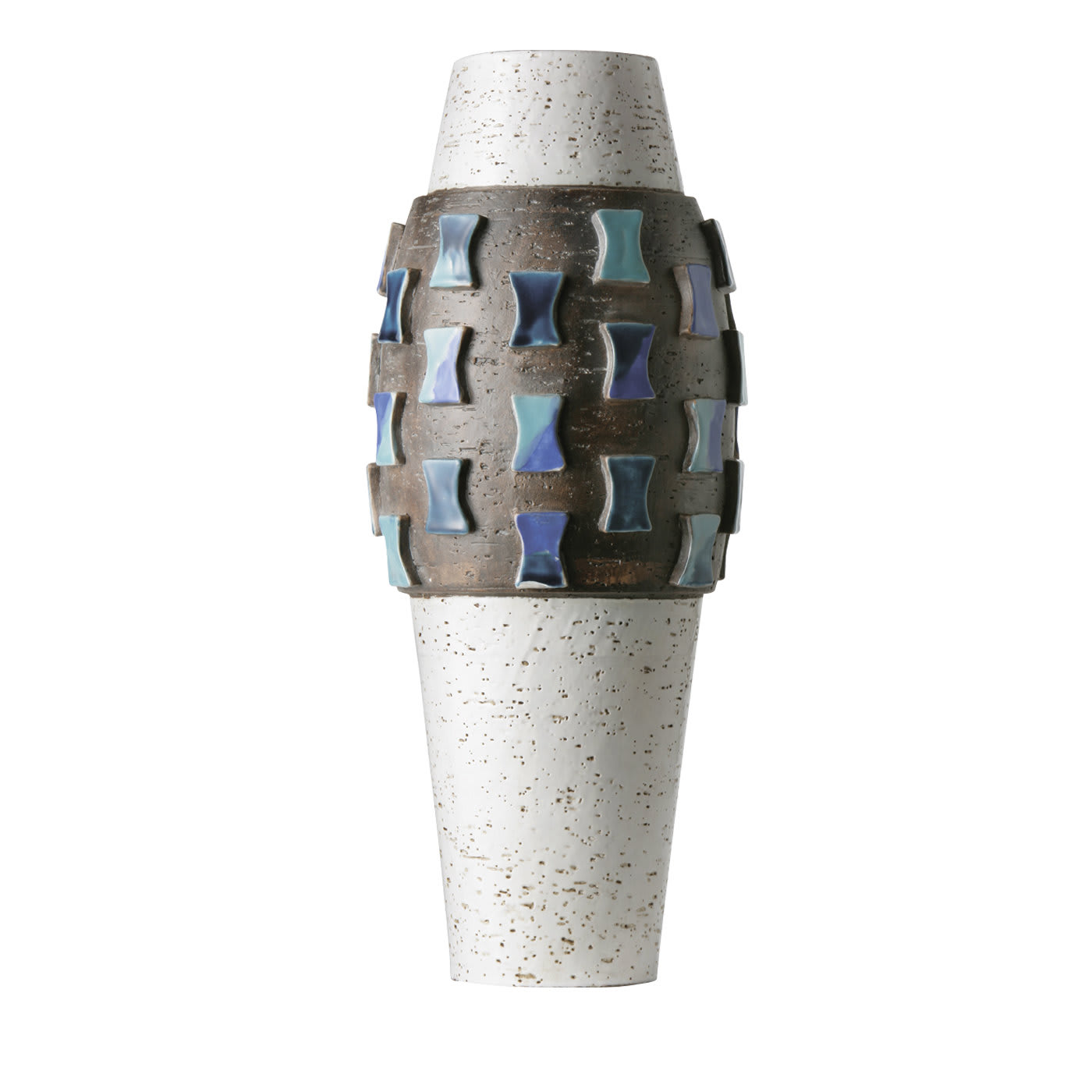 Tiles Vase by Aldo Londi - Bitossi Ceramiche