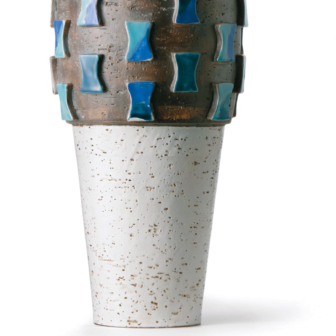 Tiles Vase by Aldo Londi - Bitossi Ceramiche