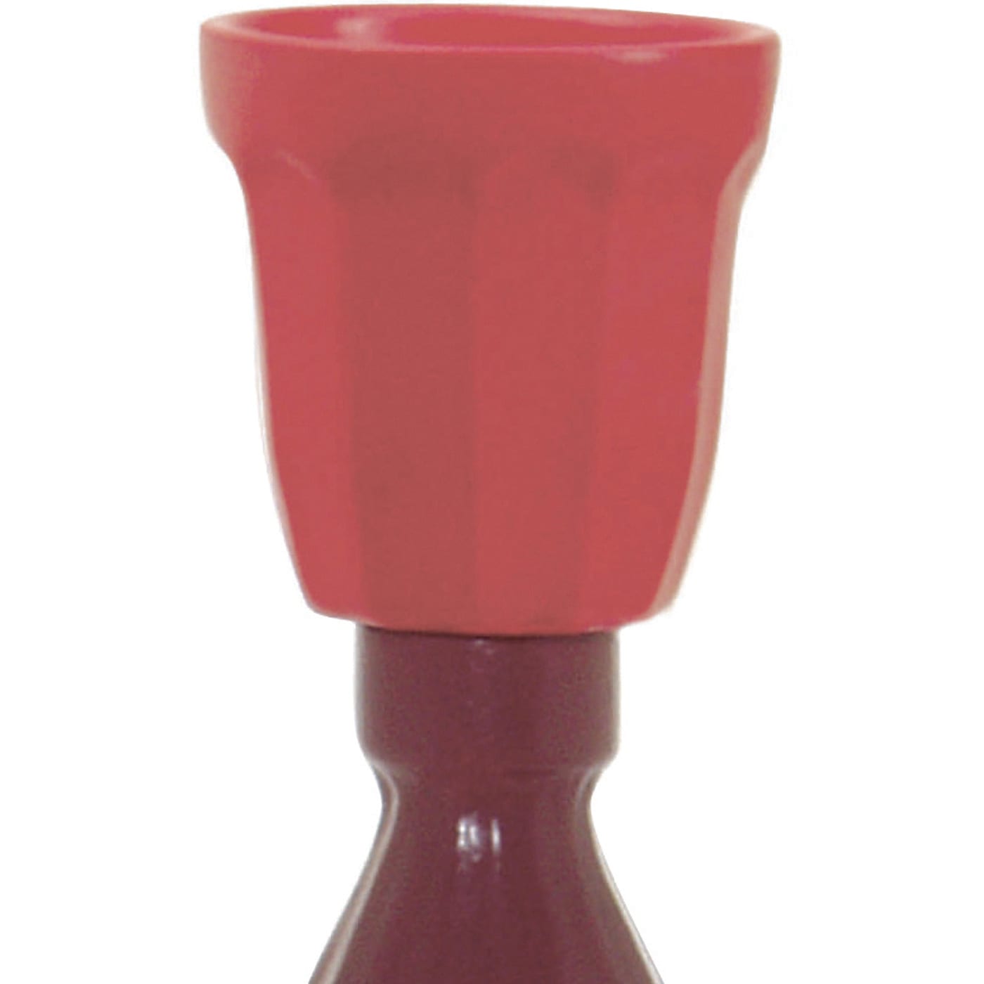 Long Black, White and Red Vase by Natalie Du Pasquier - Bitossi Ceramiche