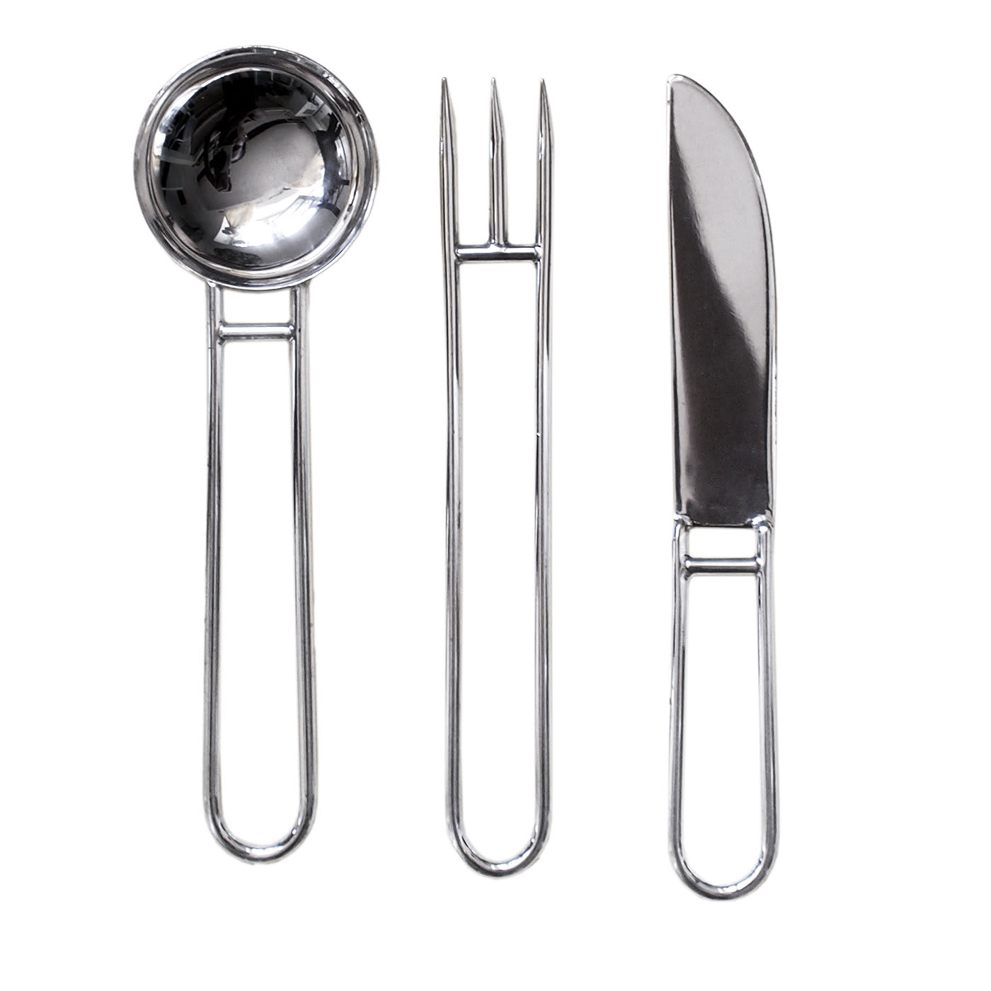 Artefacto Silver Cutlery Set - Natalia Criado