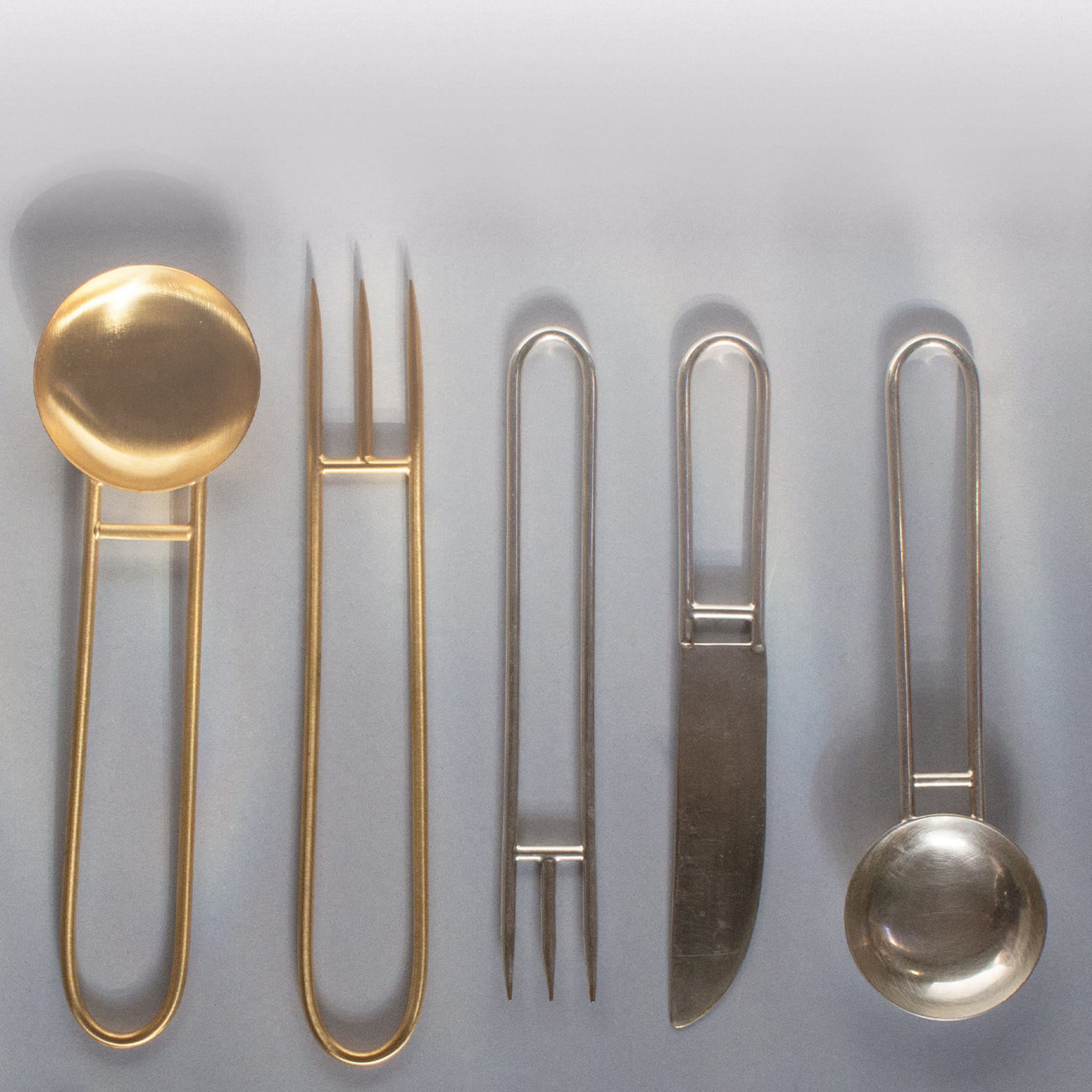 Artefacto Silver Cutlery Set - Alternative view 1