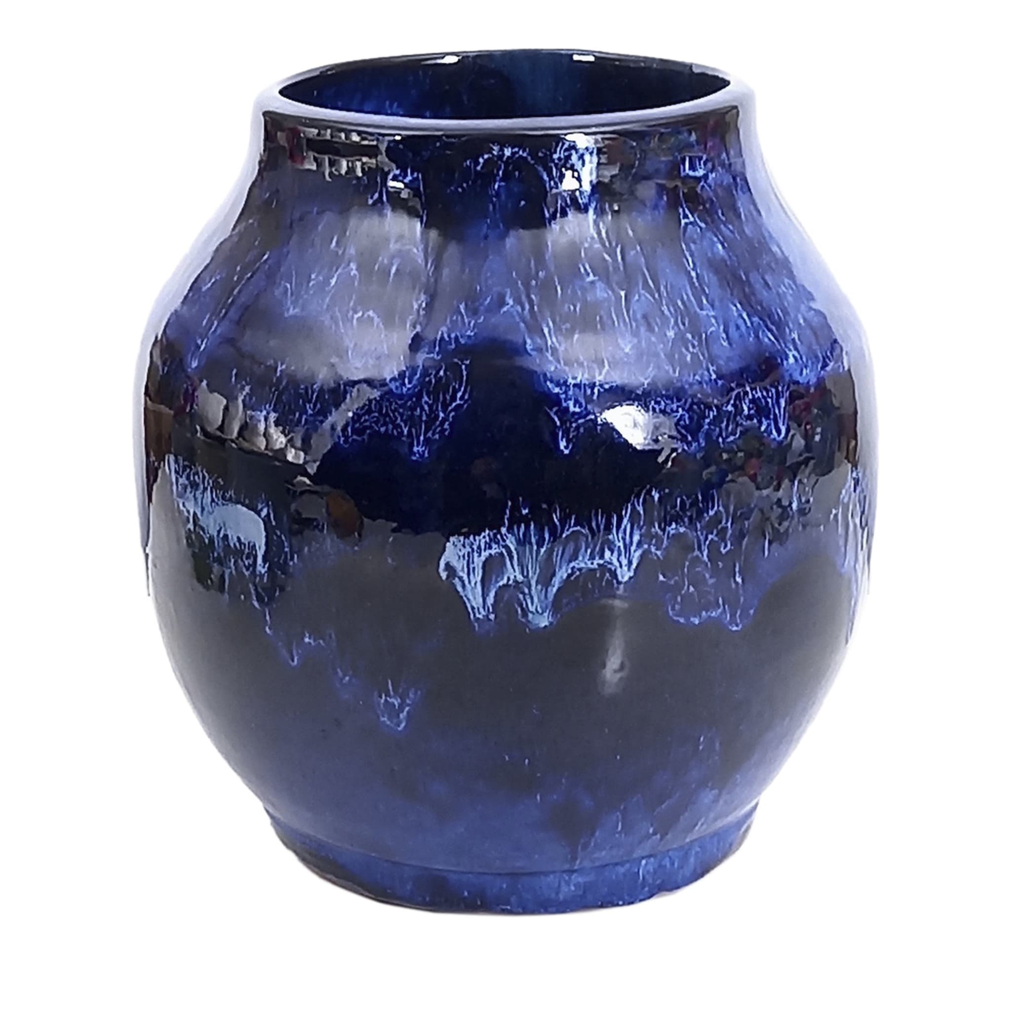 Black 'n' Blue Vase - Main view