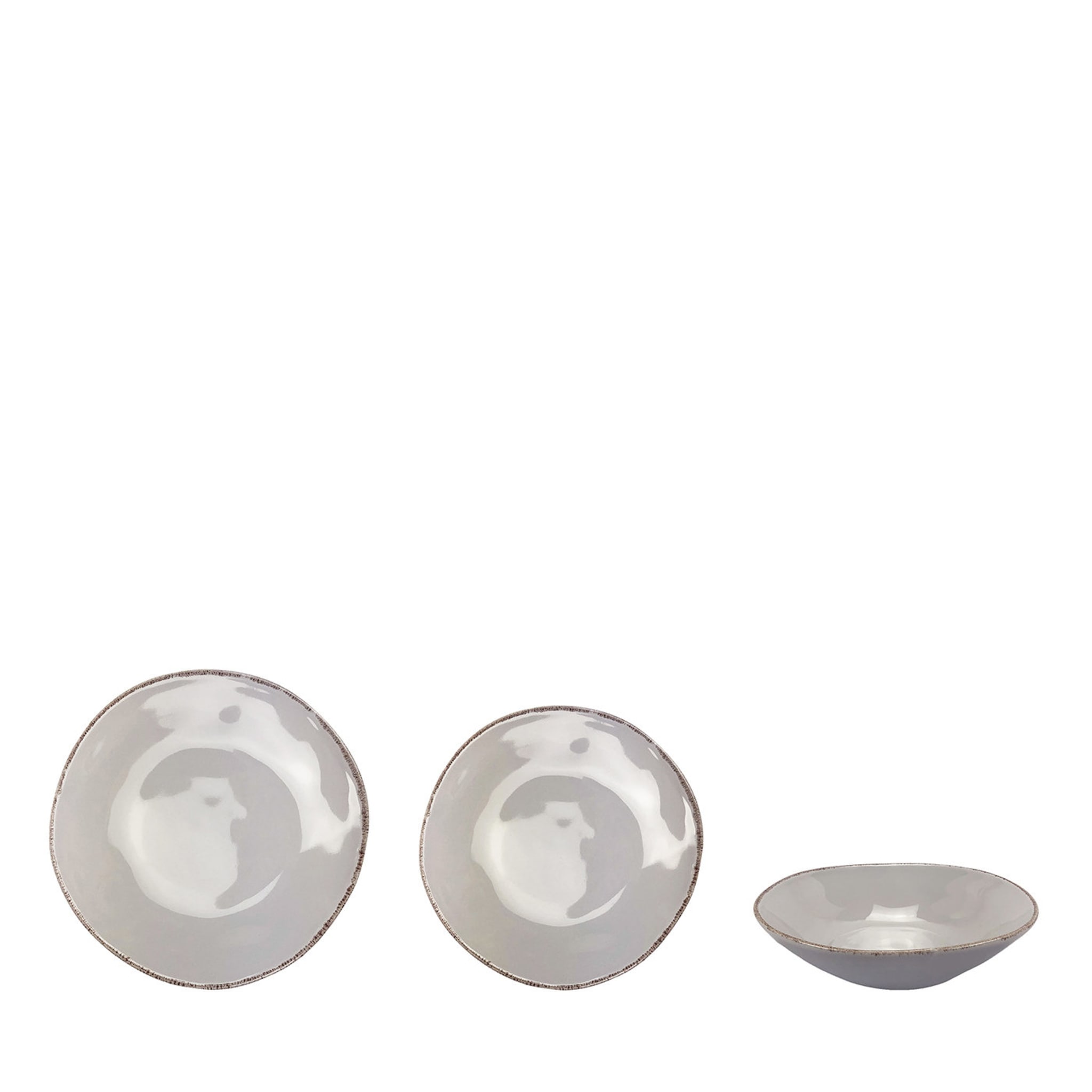 Materia 18 pezzi grigio chiaro per piatti - Vista principale