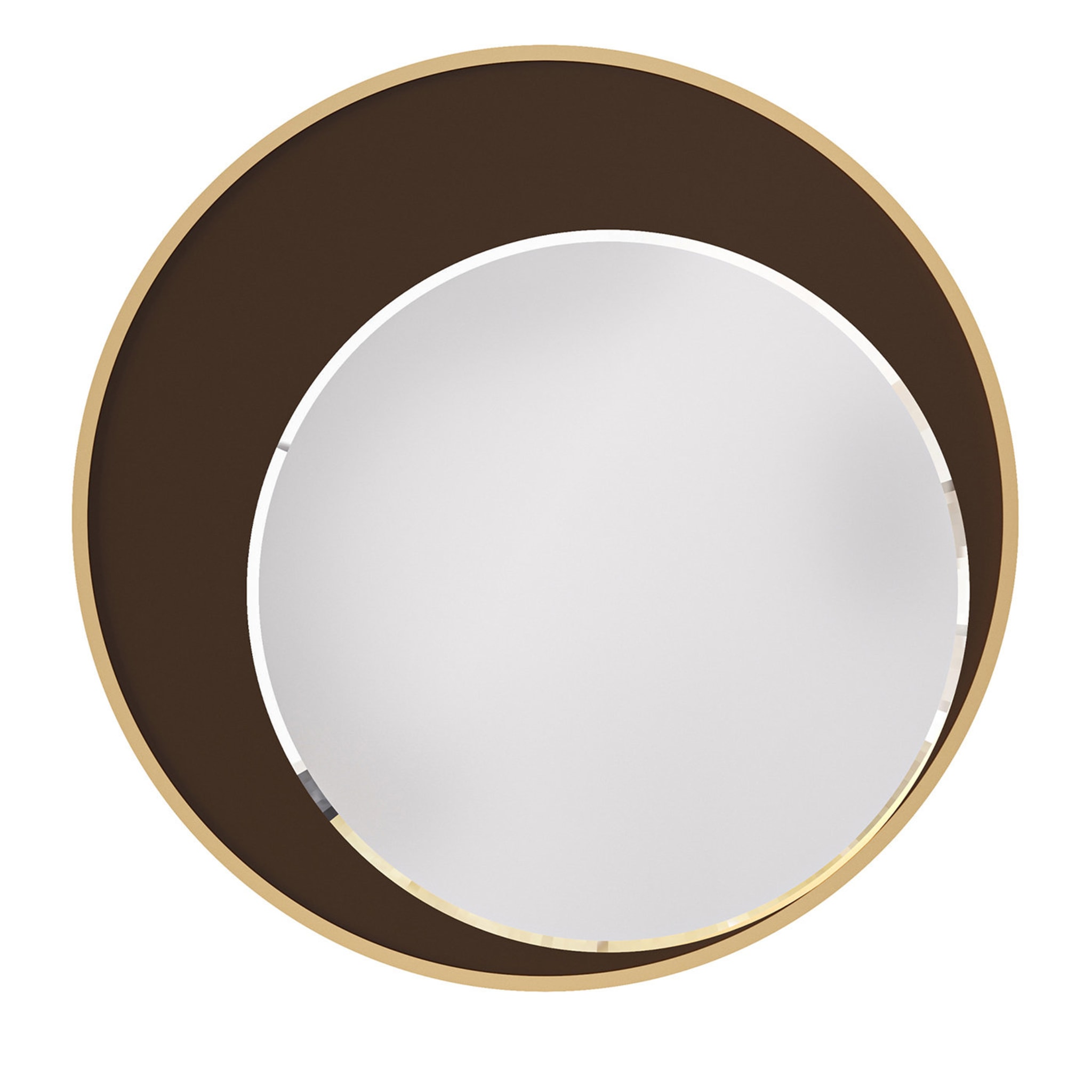 Miroir Eclipse brun chocolat - Vue principale