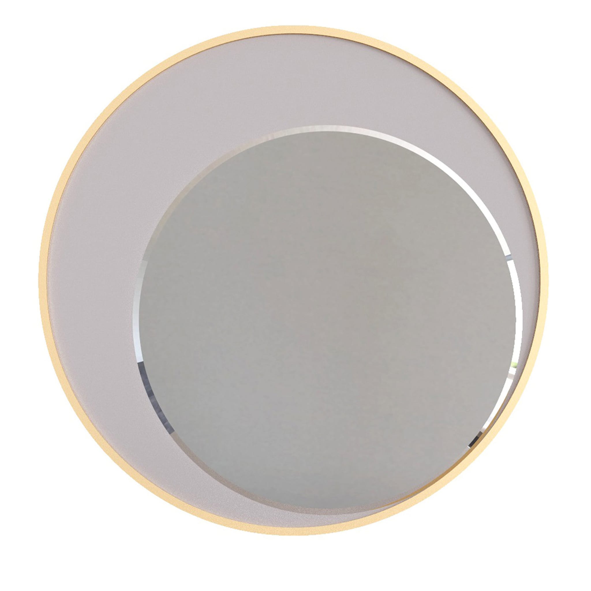 Eclipse Large Beige Mirror (miroir beige) - Vue principale