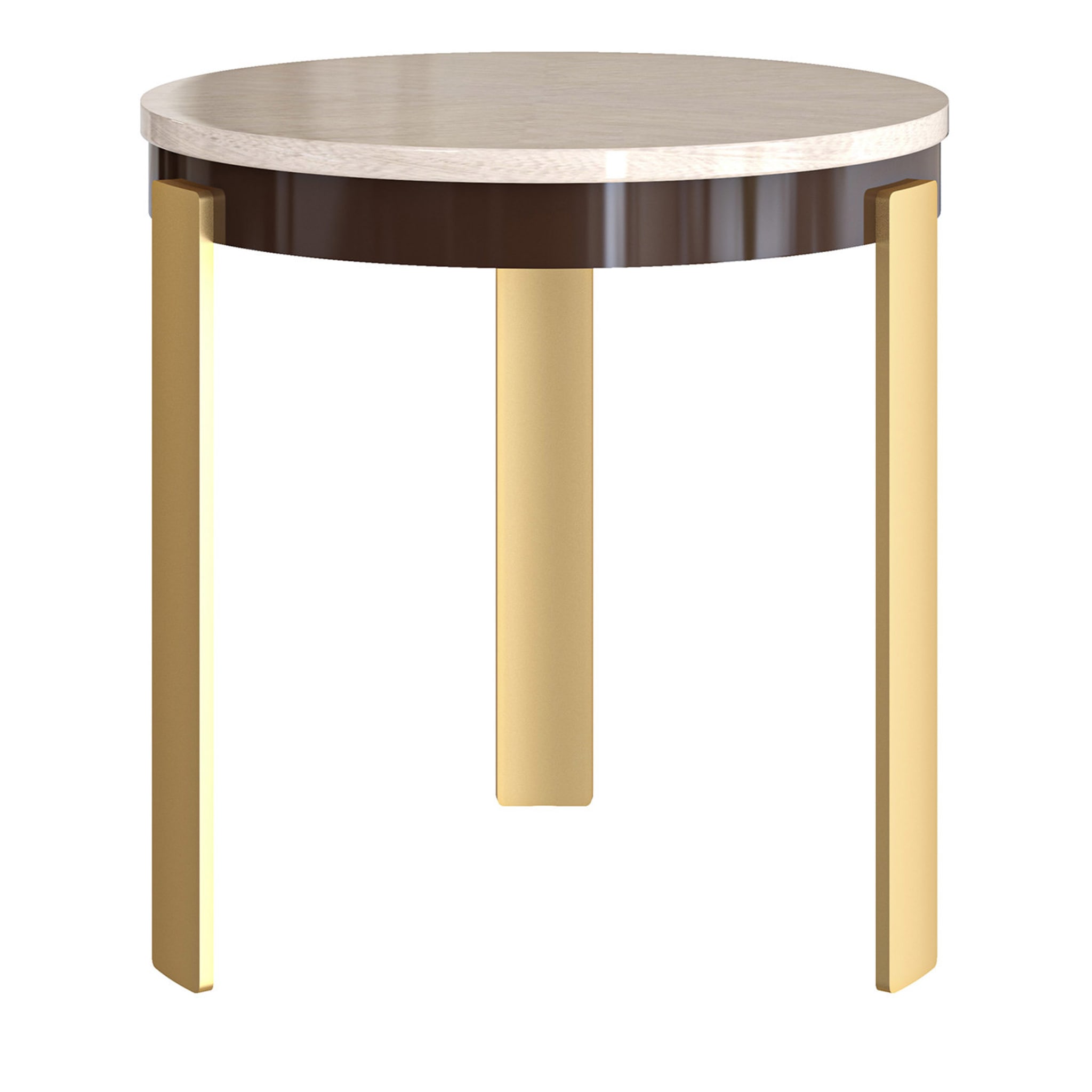 Zeus White Side Table - Main view