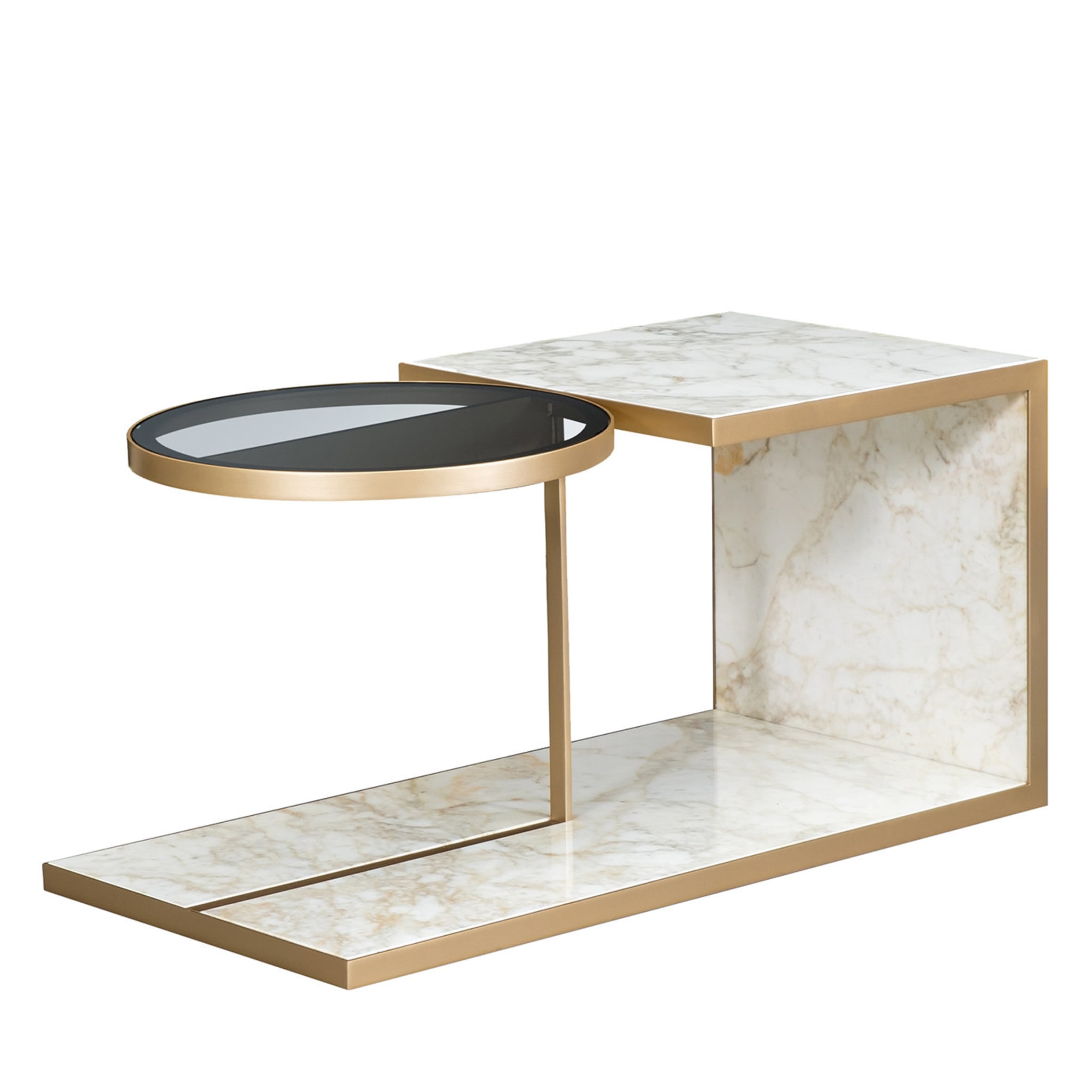 Tavolino in marmo Alfred - Vista principale